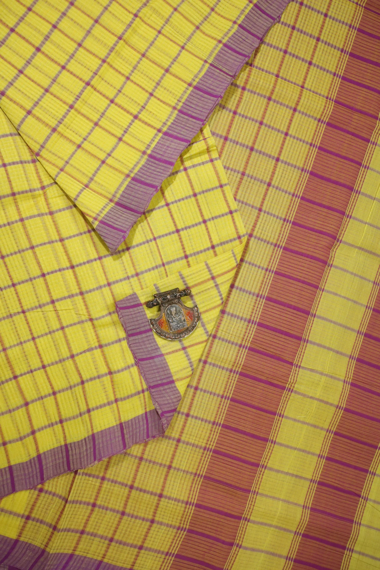 yellow-missing-checks-mangalagiri-saree-ml002389-a