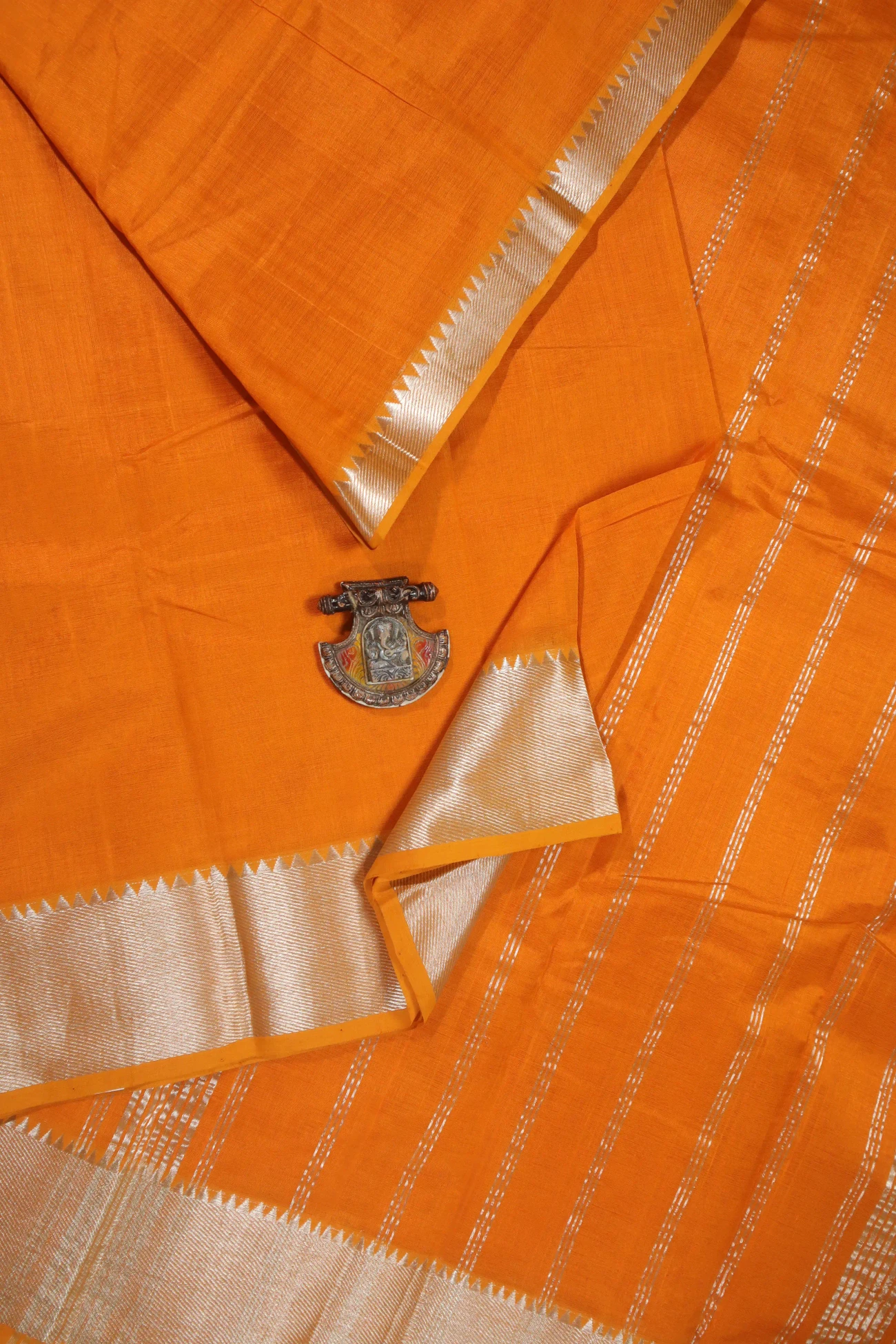 dark-orange-bavanji-border-mangalagiri-silk-cotton-saree-mls000513-b