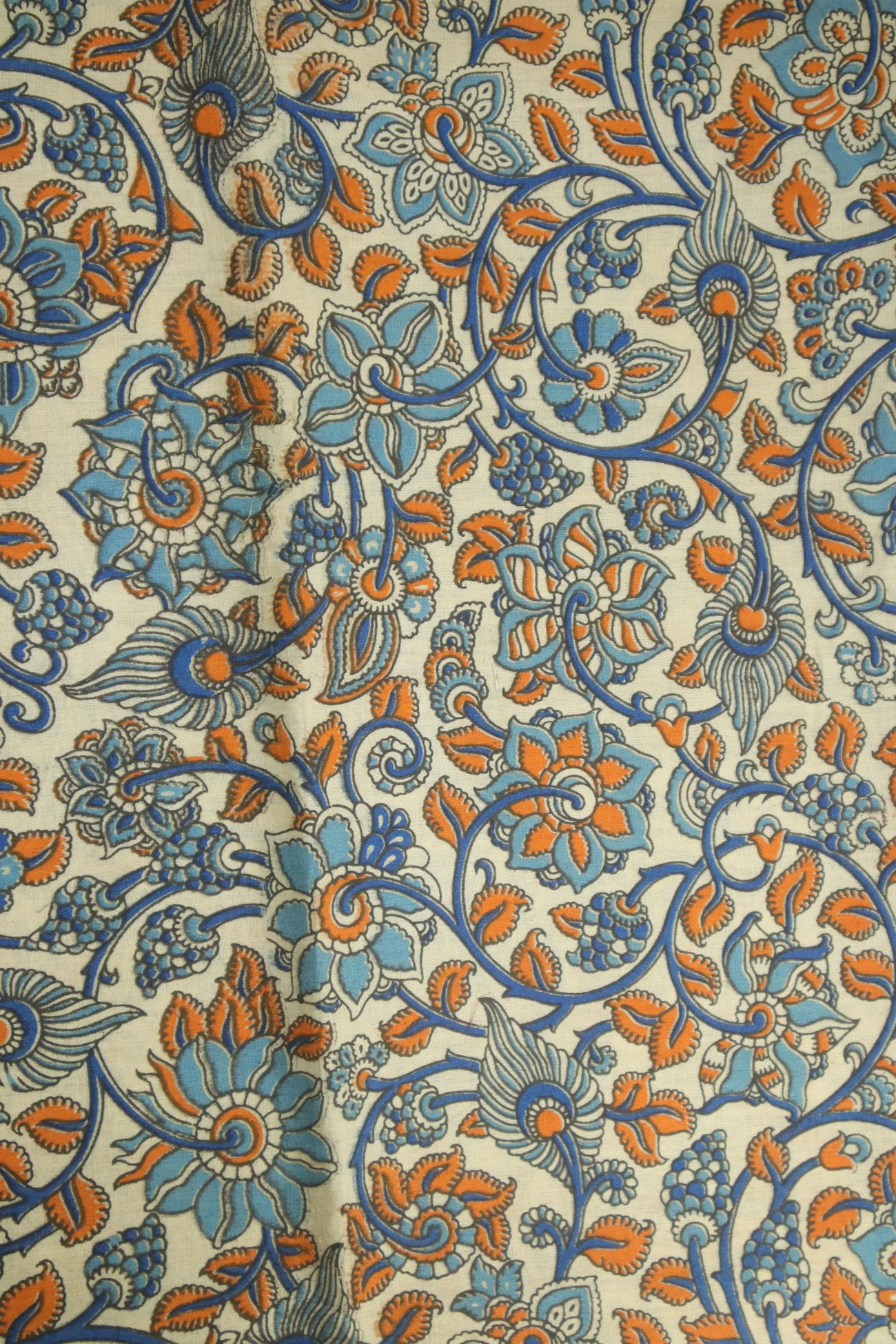 wheat-flower-kalamkari-fabric-kf000055-a