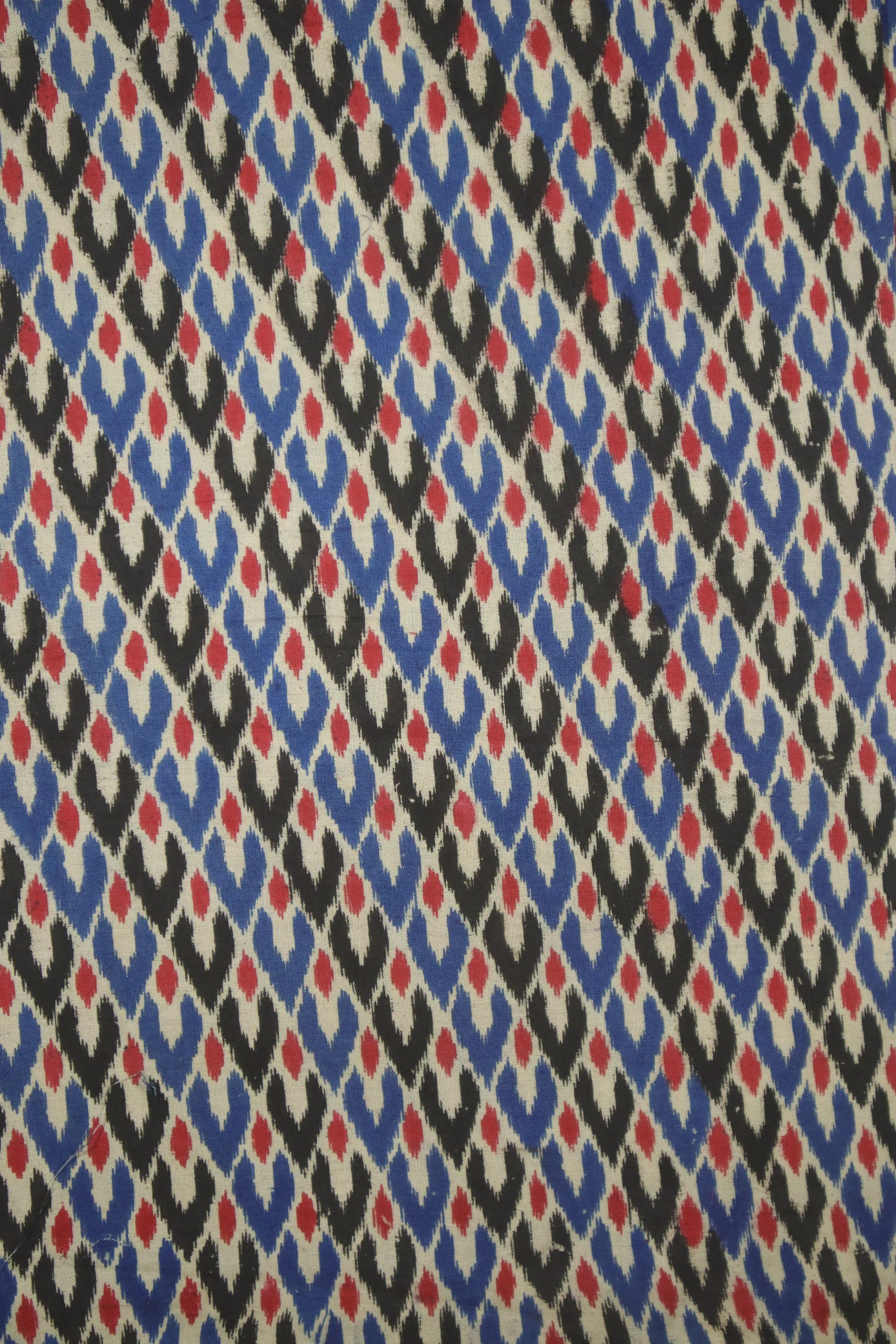 blue-zigzag-kalamkari-fabric-kf000068-a