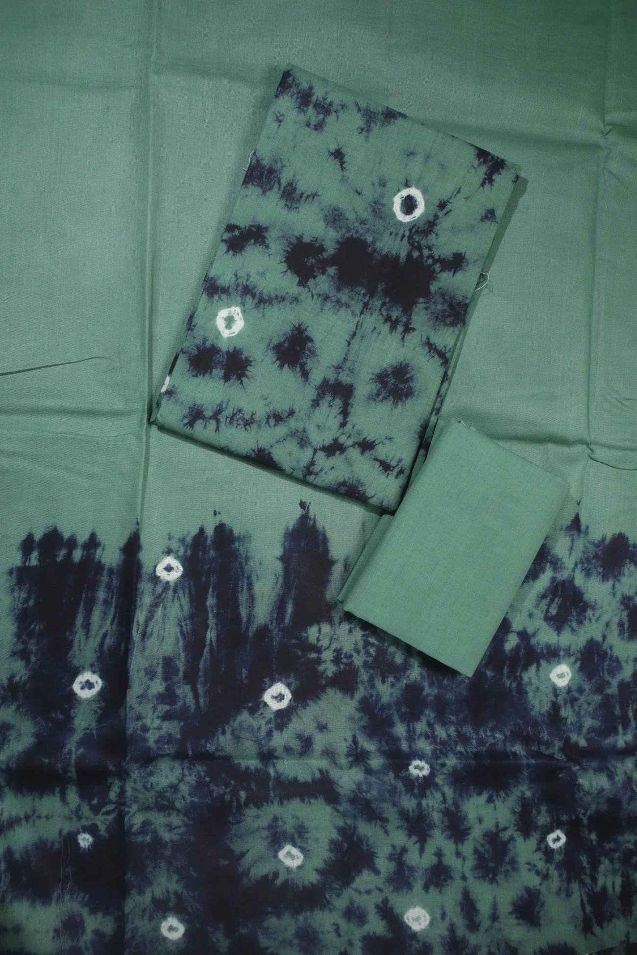 dark-sea-green-batik-madurai-sungudi-dress-material-scc000287-a