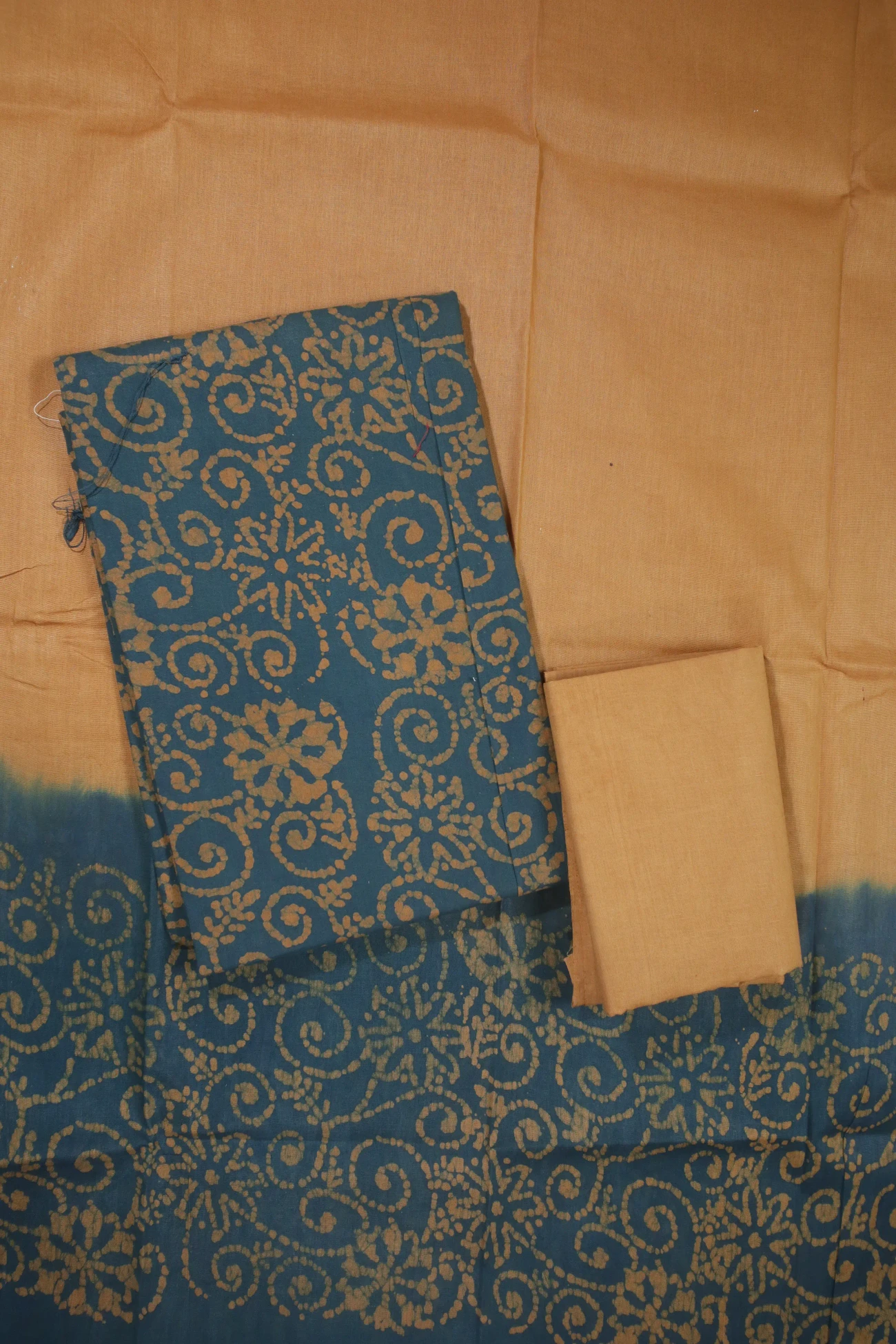 teal-batik-madurai-sungudi-dress-material-scc000238-a