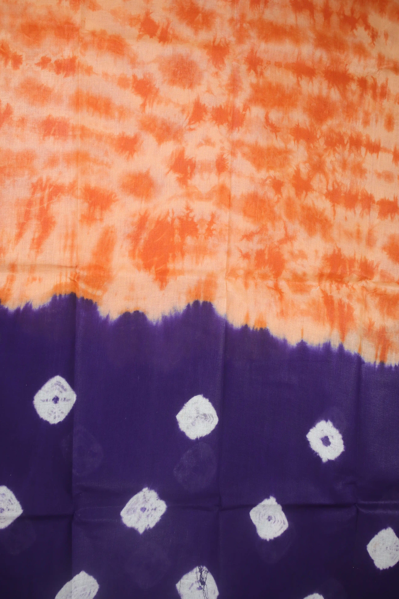 orange-batik-madurai-sungudi-dress-material-scc000281-b