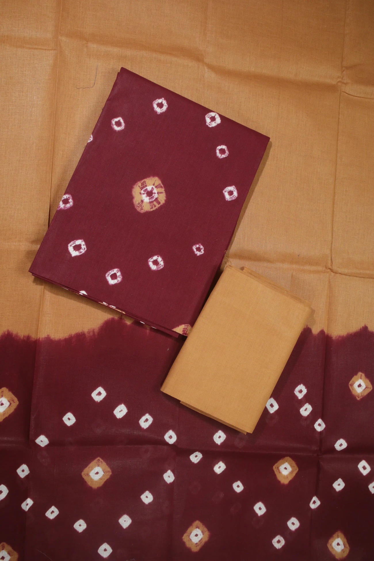 maroon-batik-madurai-sungudi-dress-material-scc000280-a