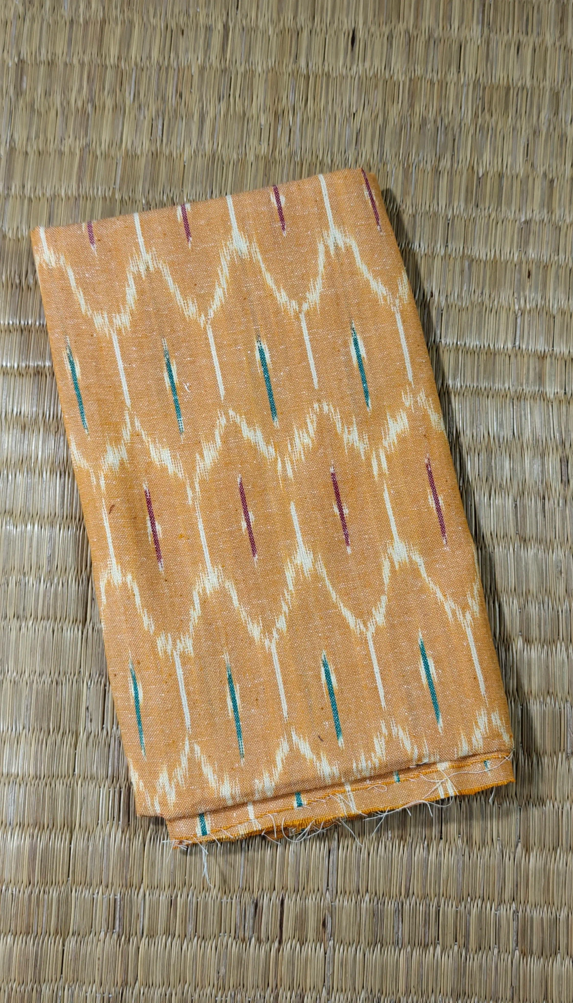 yellow-ikat-ikat-fabric-ik000491-a