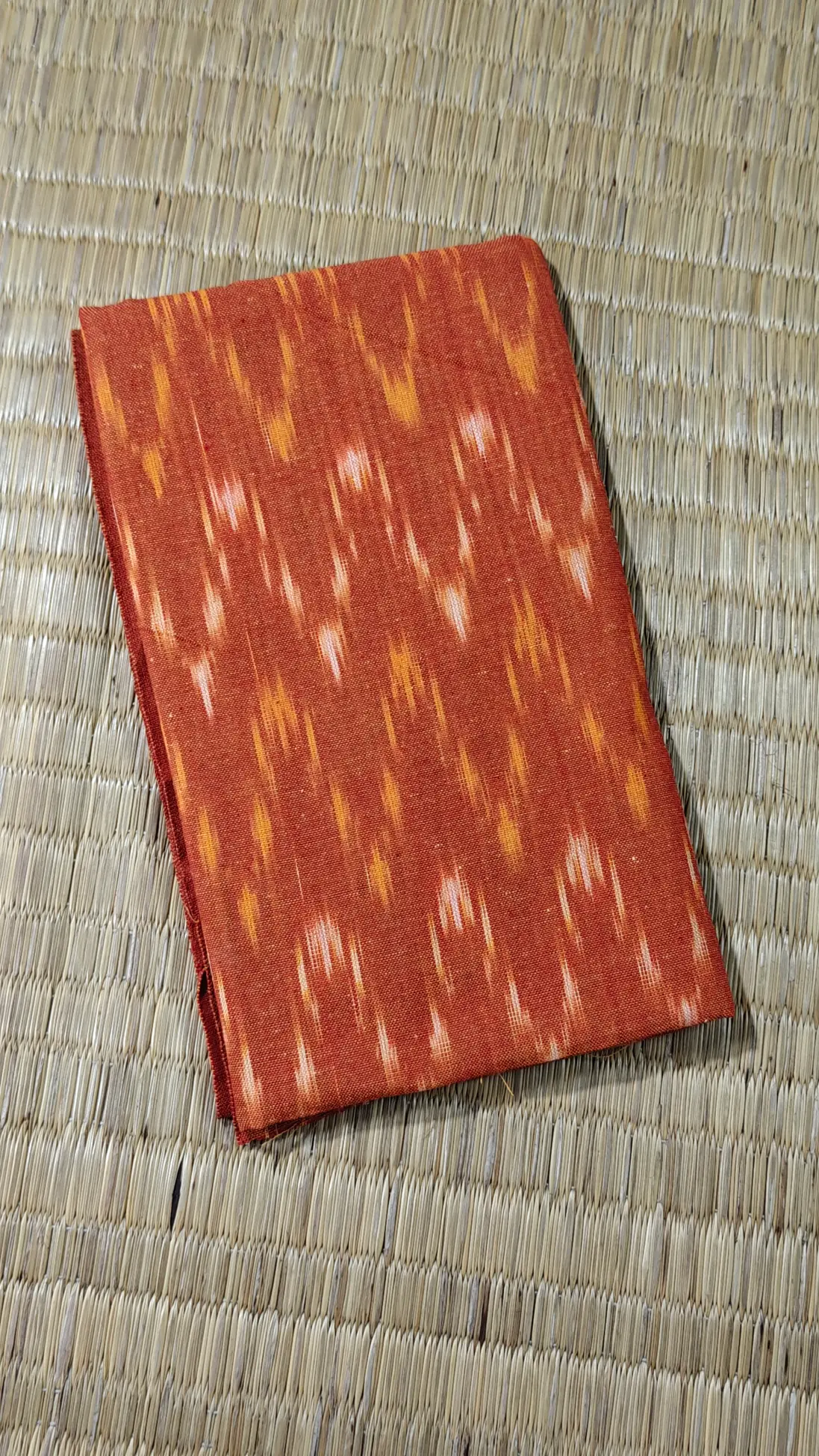 orange-ikat-ikat-fabric-ik000537-a