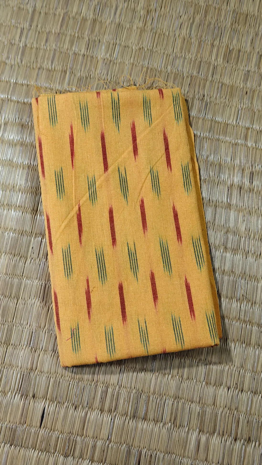 yellow-ikat-ikat-fabric-ik000538-a