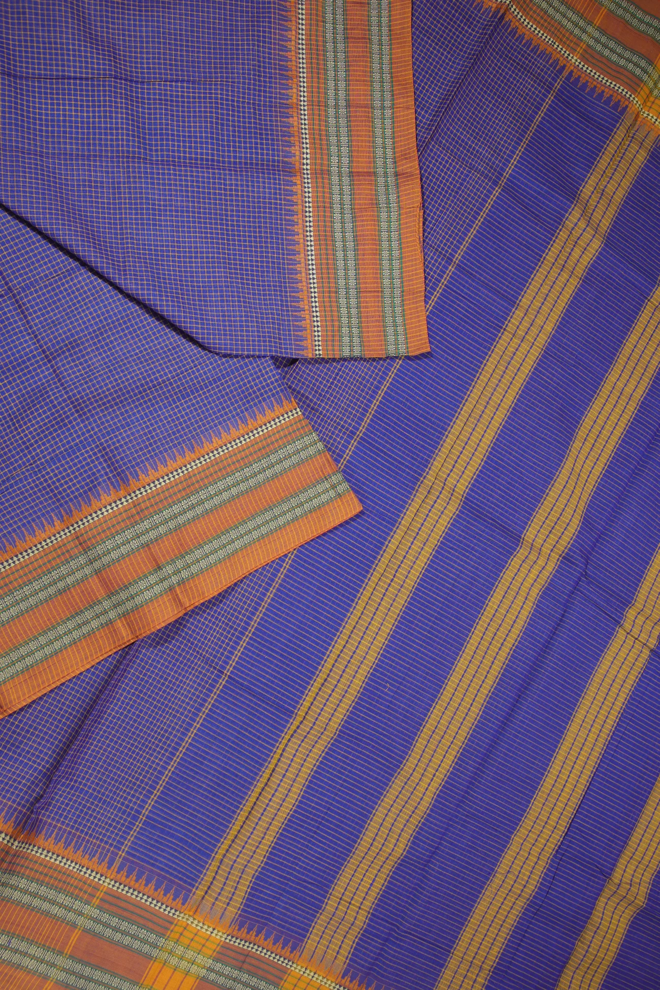 blue-checked-ruthratcham-narayanpet-sarees-pk002635-b