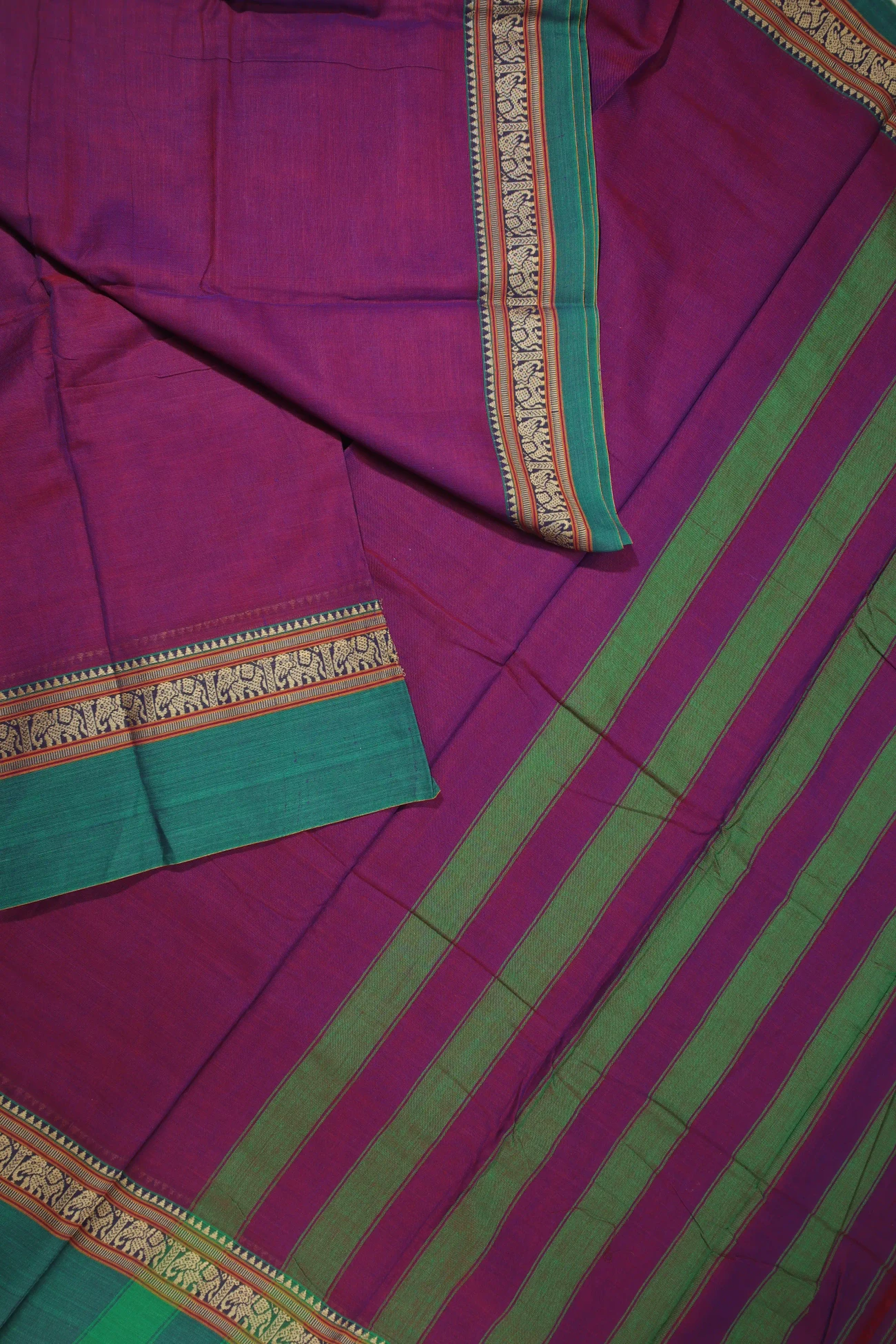 dark-magenta-elephant-narayanpet-saree-pk002647-b