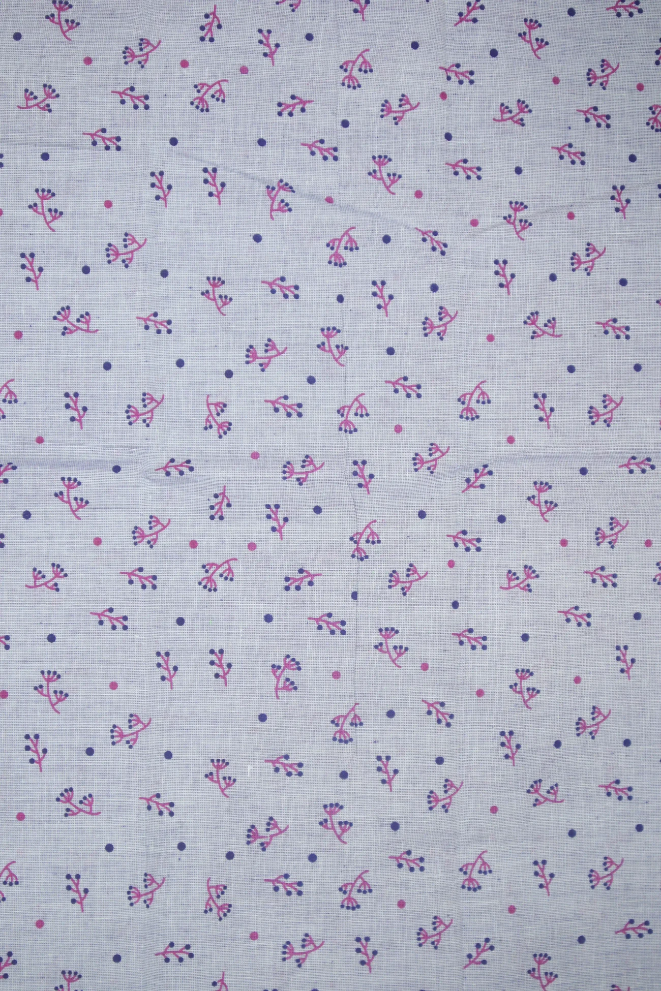 lavender-flower-printed-cotton-fabric-prf000102-a