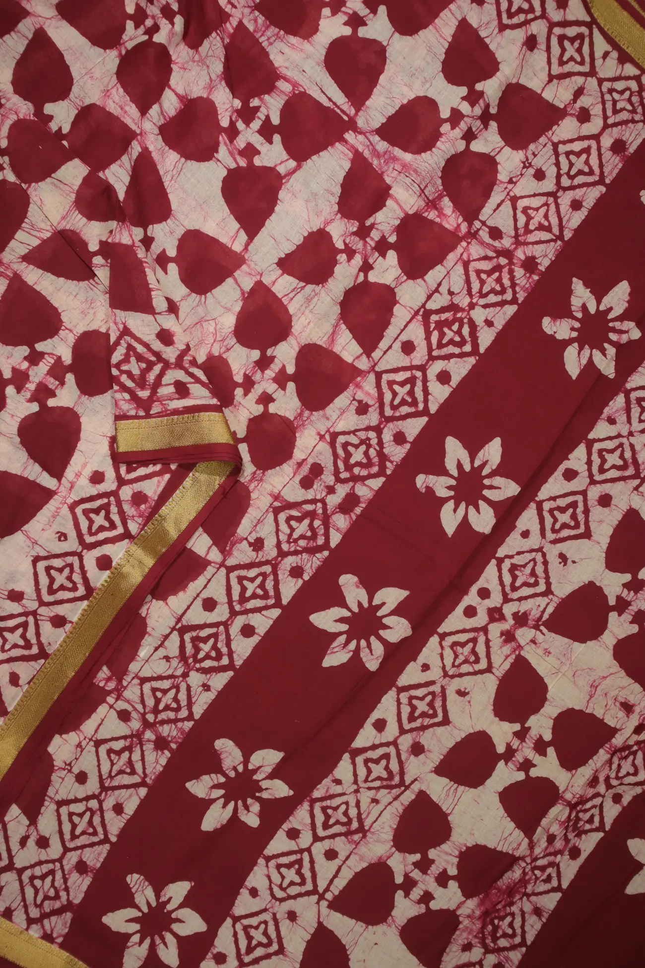 maroon-flower-mulmul-cotton-saree-mm001737-b