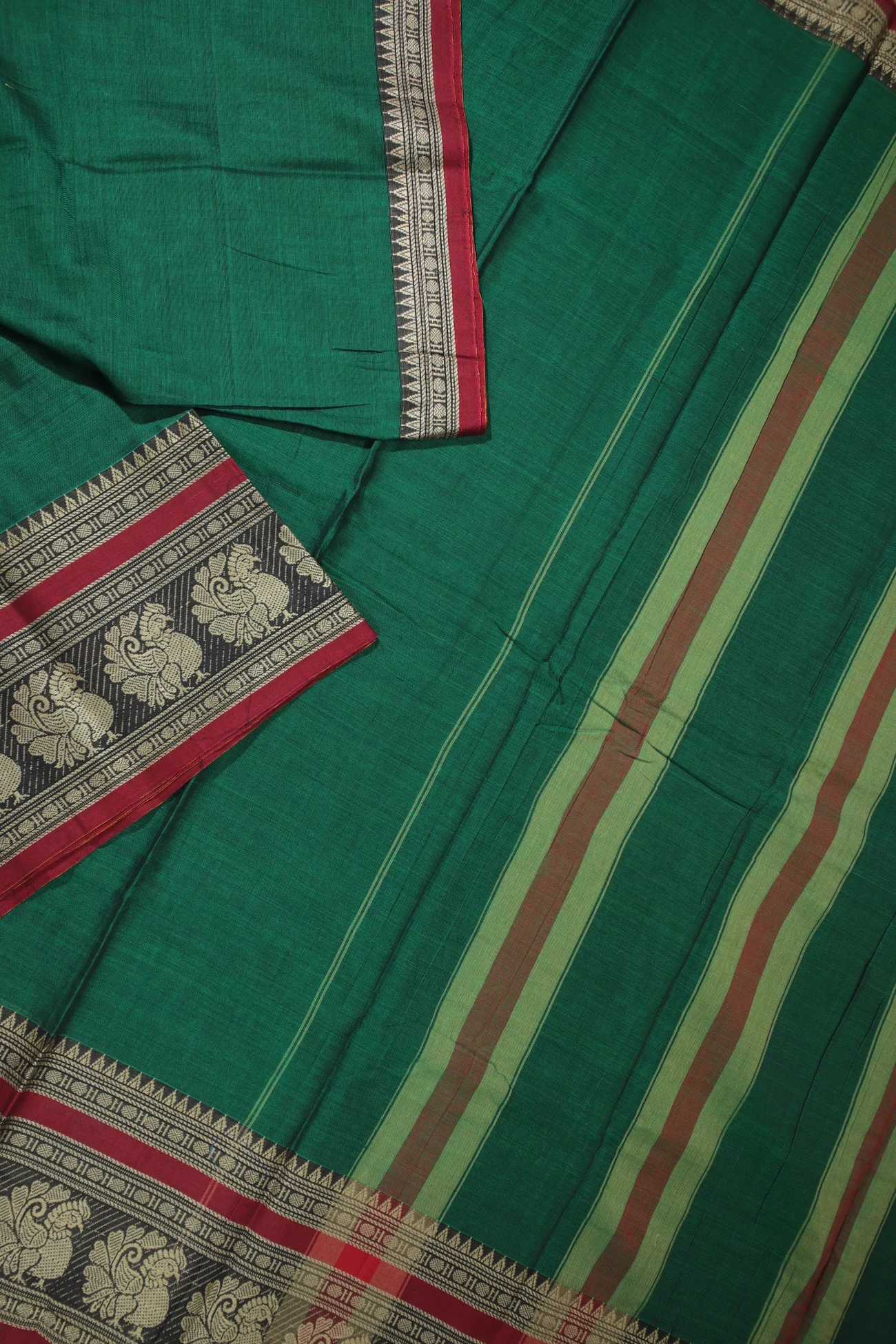 dark-green-peacock-ruthratcham-narayanpet-saree-pk002680-b