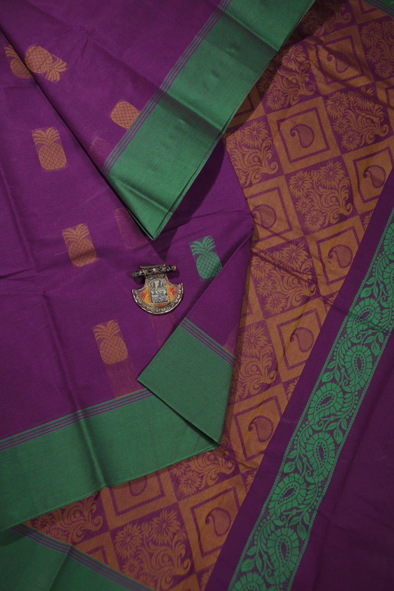 dark-maroon-pineapple-coimbatore-cotton-saree-cbe000060-a