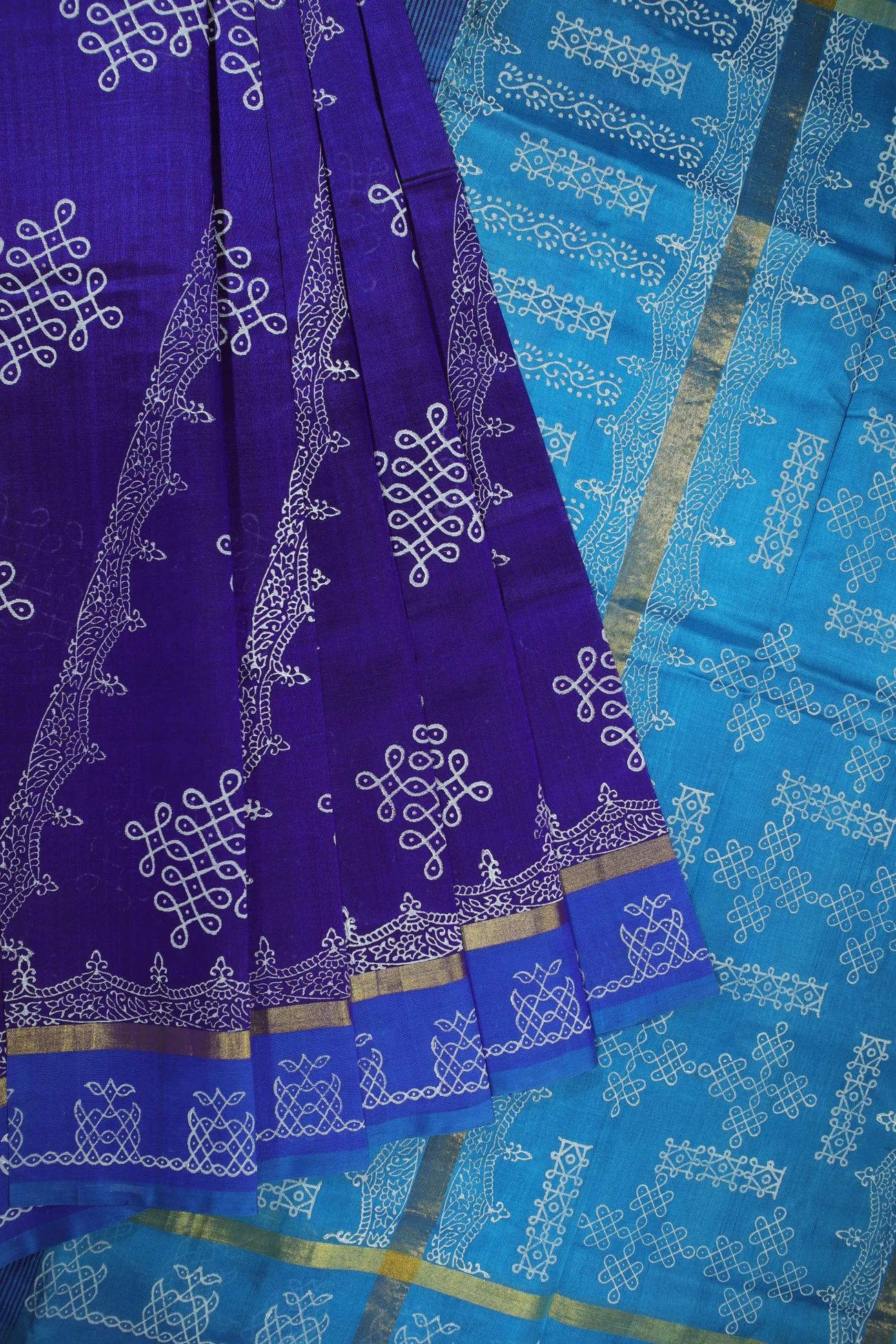 indigo-kolam-kanchi-silk-cotton-saree-sc002798-a