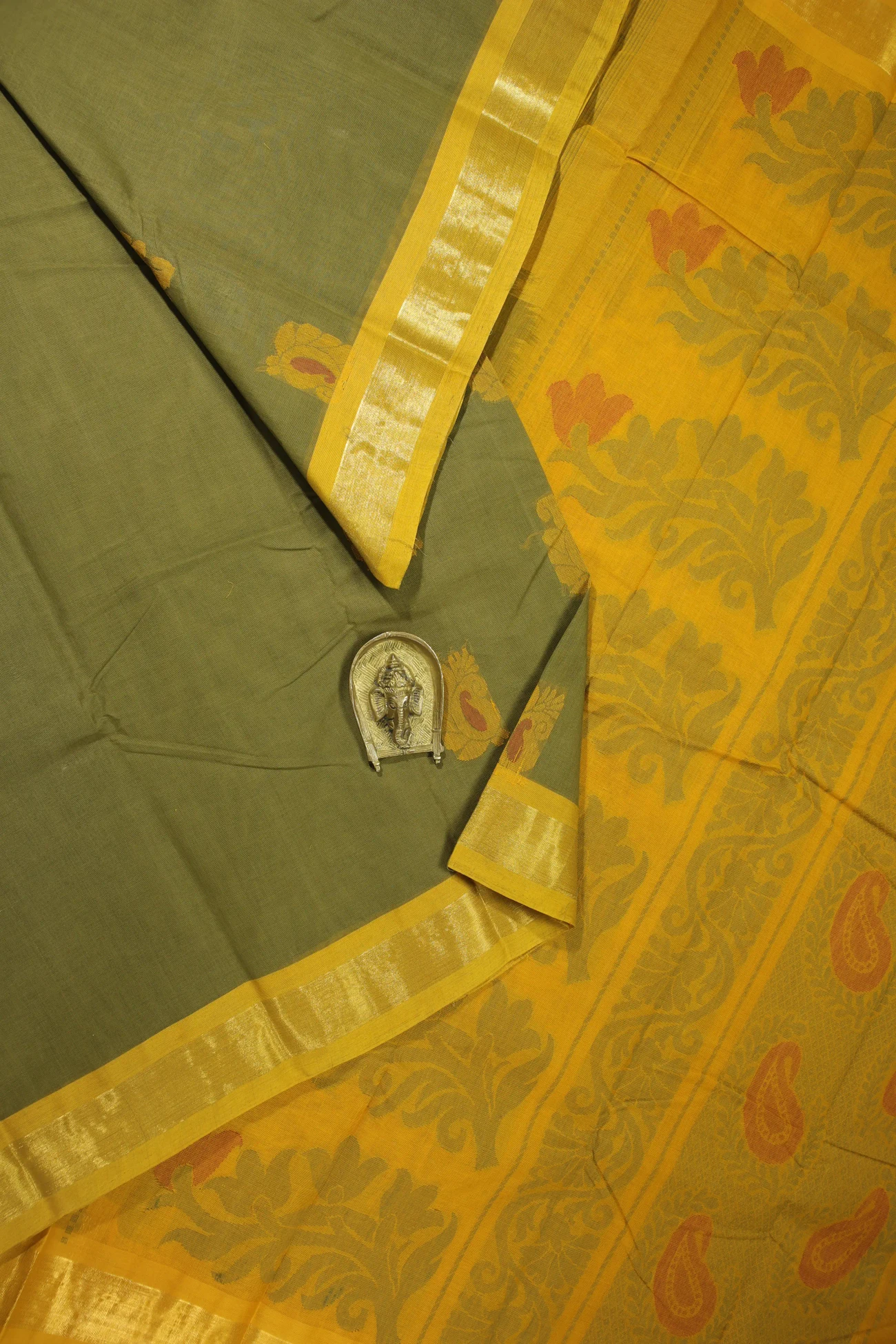 dark-khaki-mango-coimbatore-cotton-saree-cbe000135-a