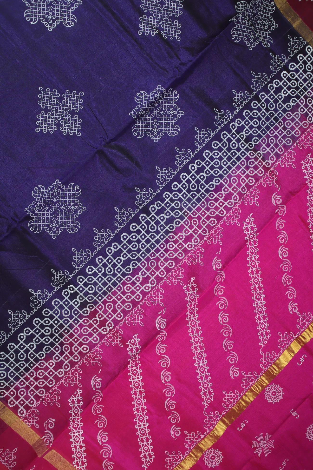 indigo-kolam-kanchi-silk-cotton-saree-sc002797-d