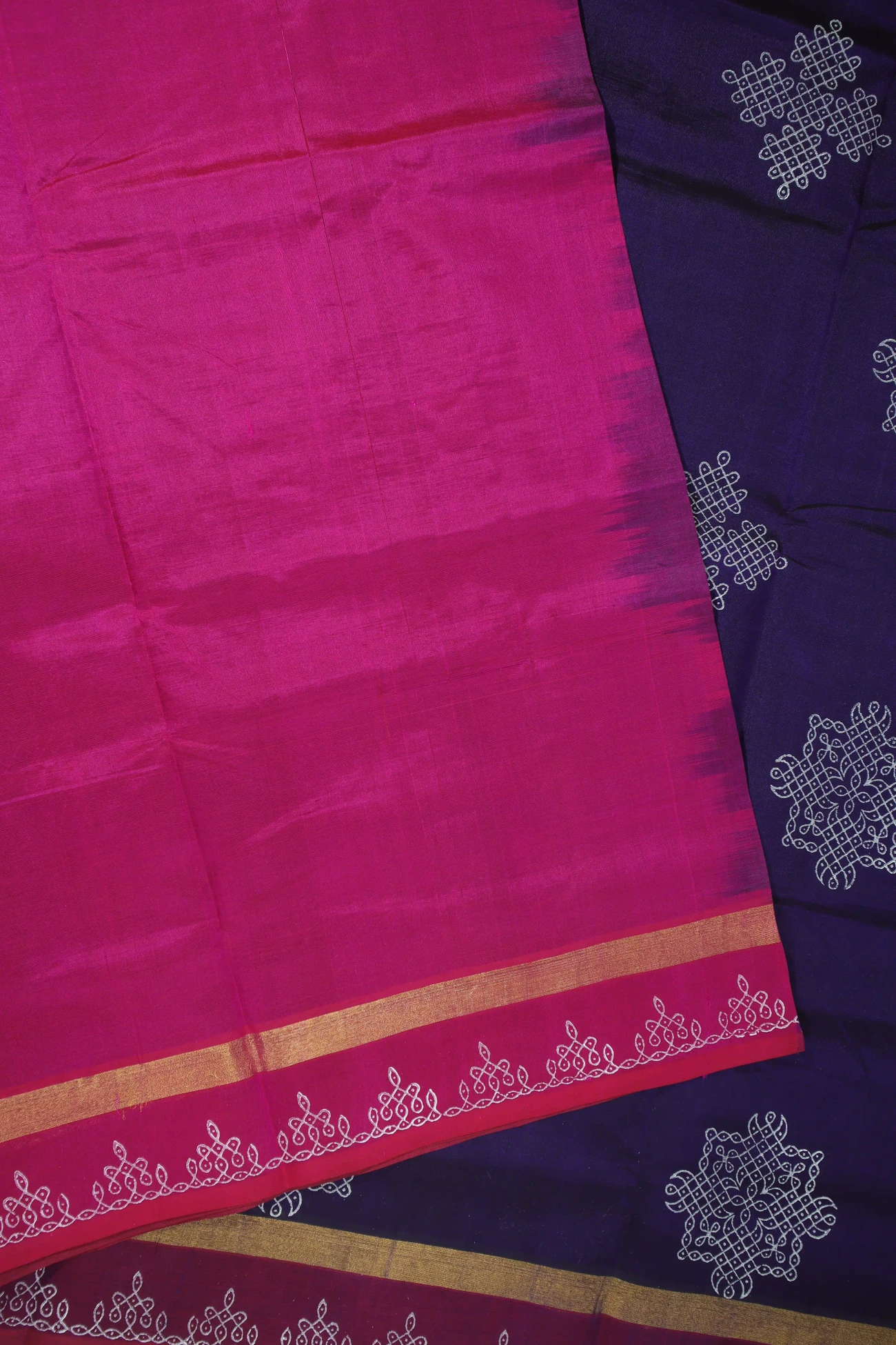 indigo-kolam-kanchi-silk-cotton-saree-sc002797-e