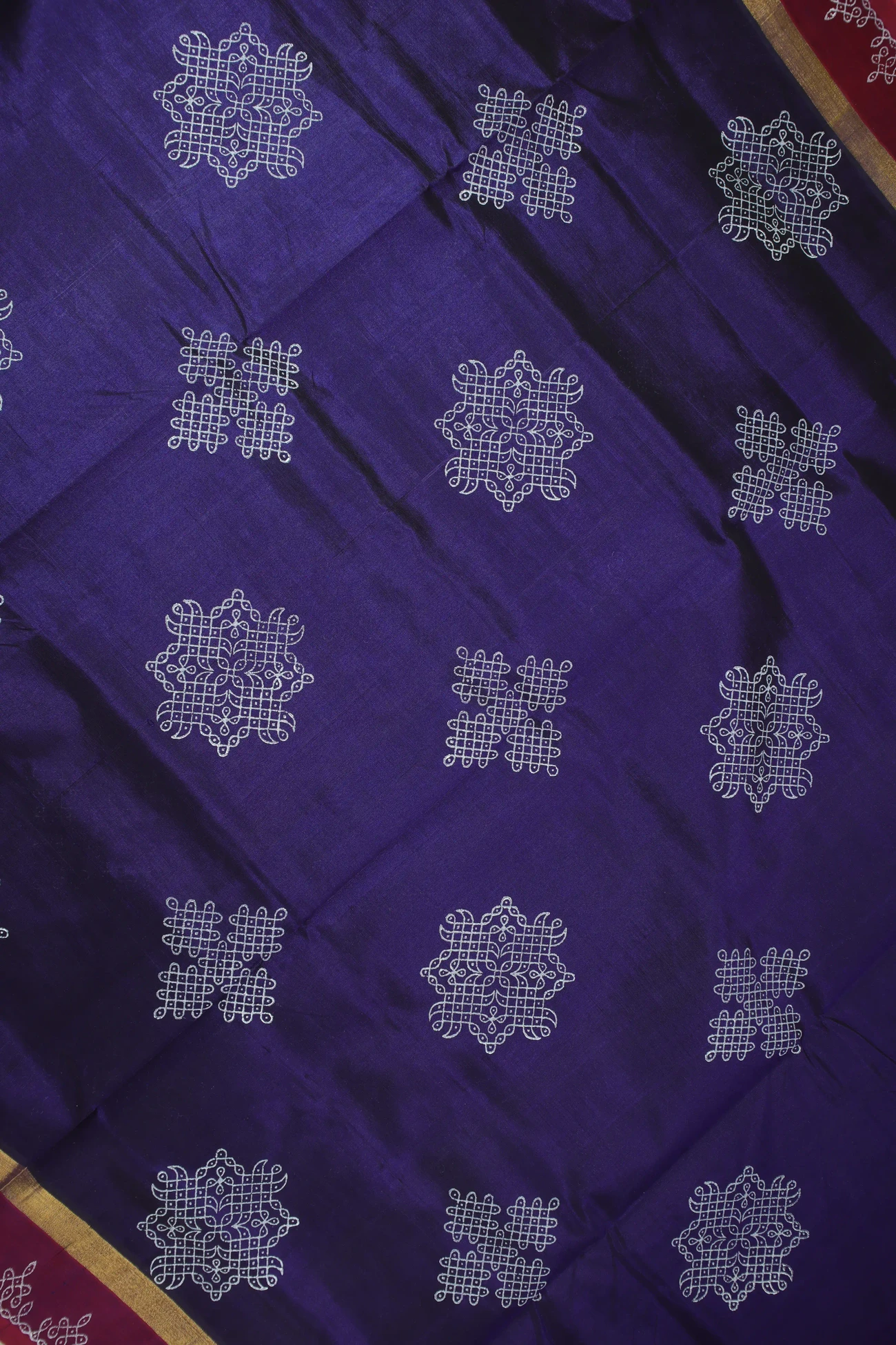 indigo-kolam-kanchi-silk-cotton-saree-sc002797-f