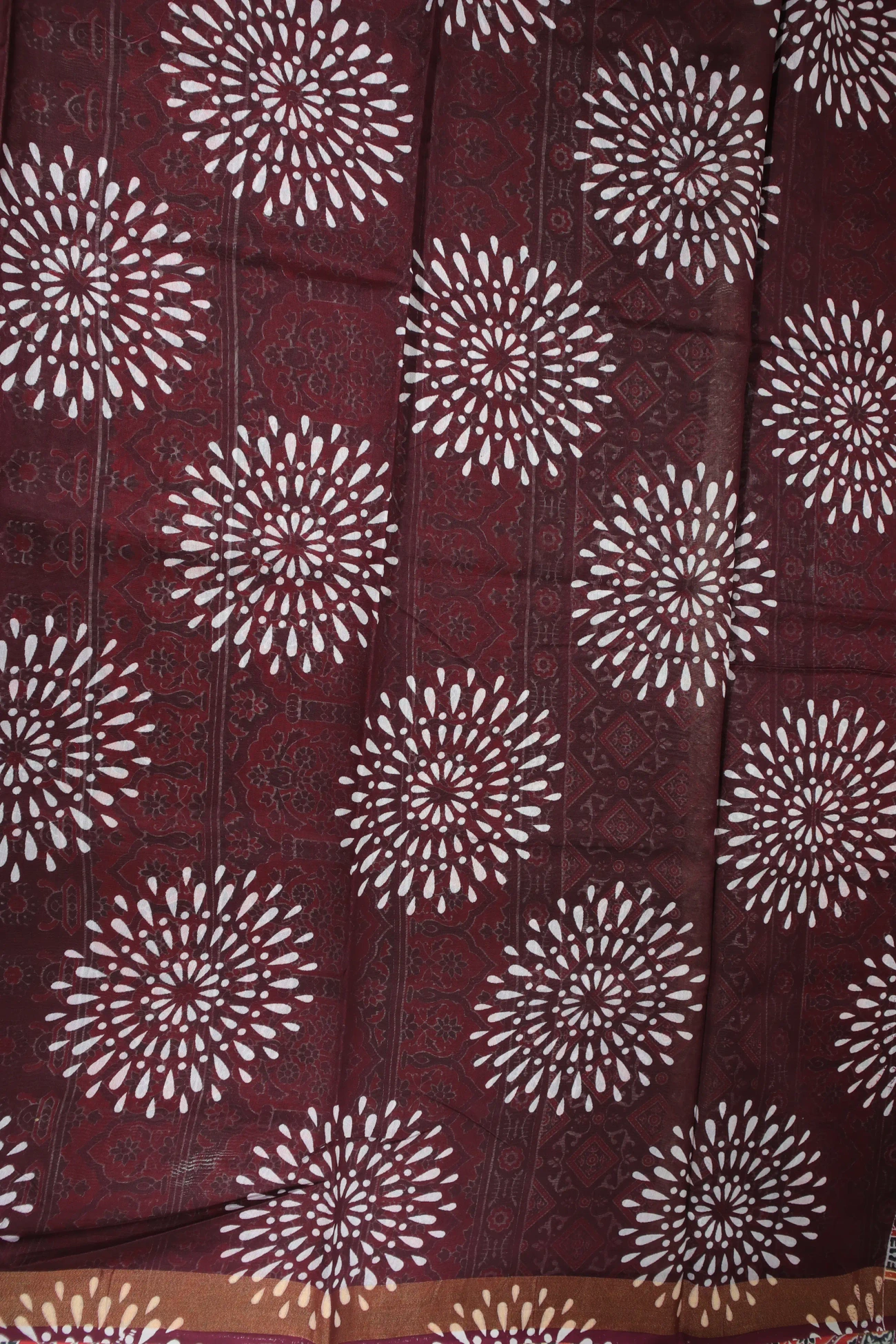 maroon-flower-chanderi-saree-cs000308-c