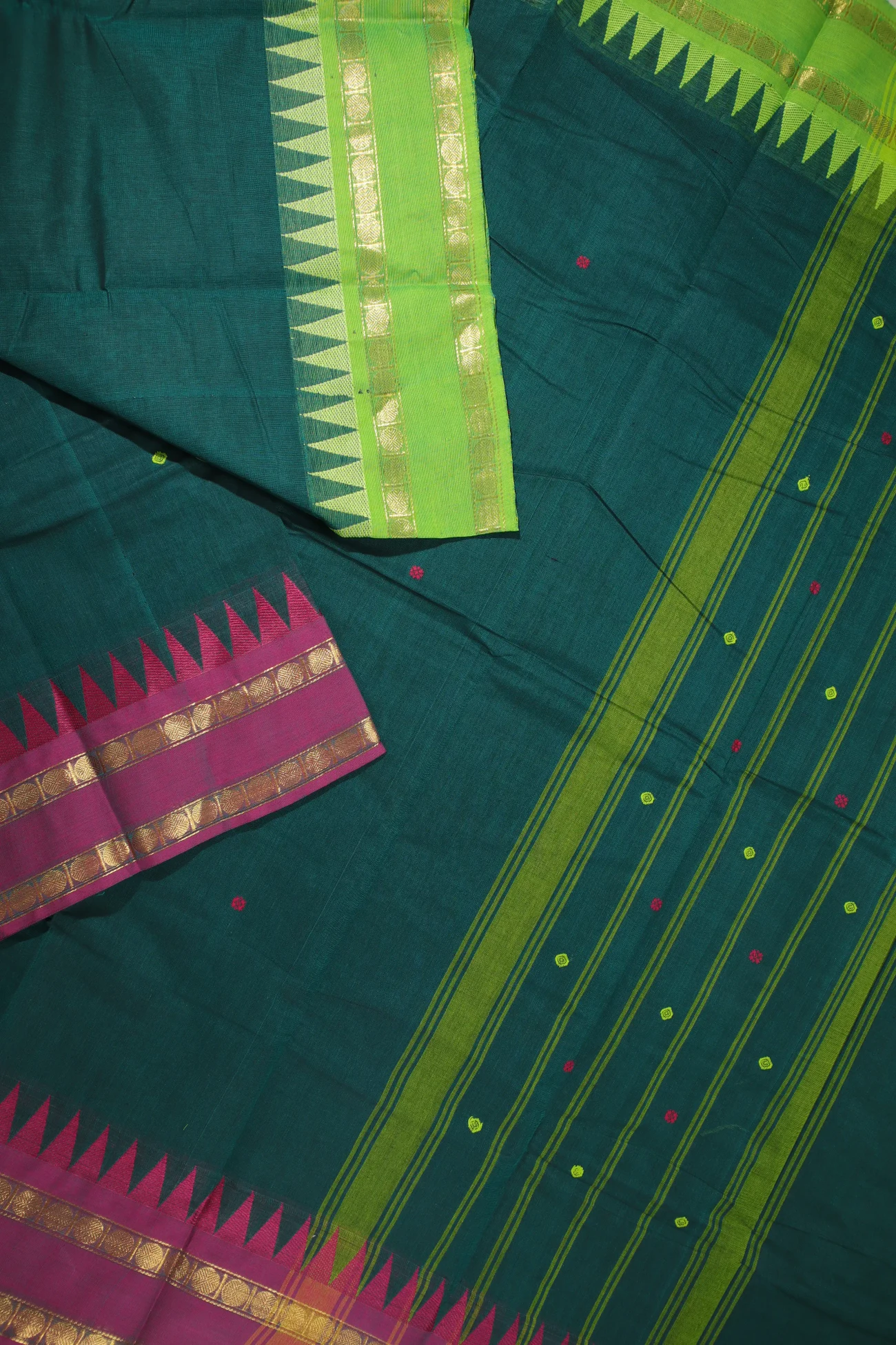 dark-green-ruthratcham-temple-grand-chettinad-saree-gc001620-b