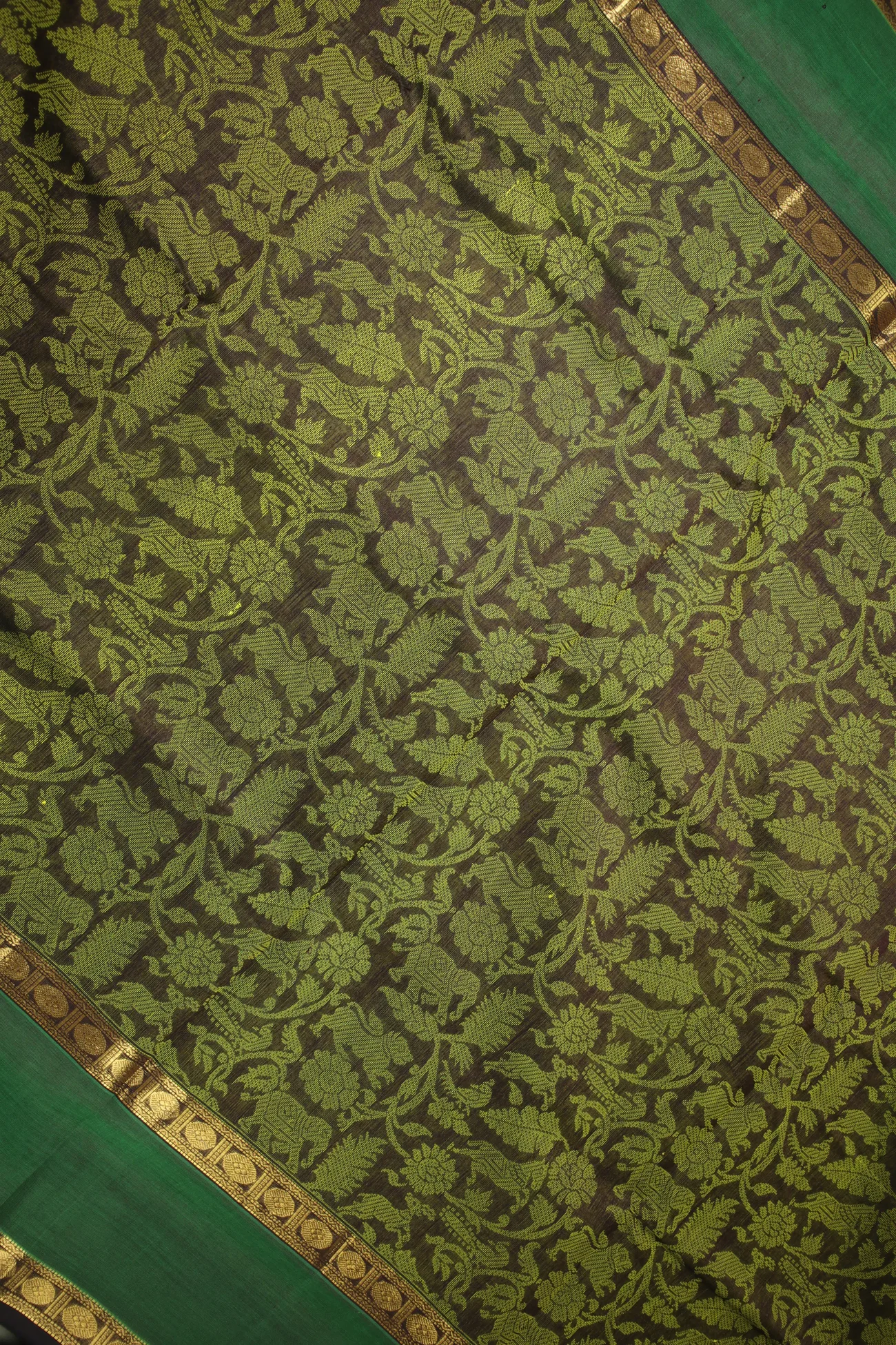 dark-olive-green-vanasingaram-ruthratcham-silk-cotton-saree-sc002792-e