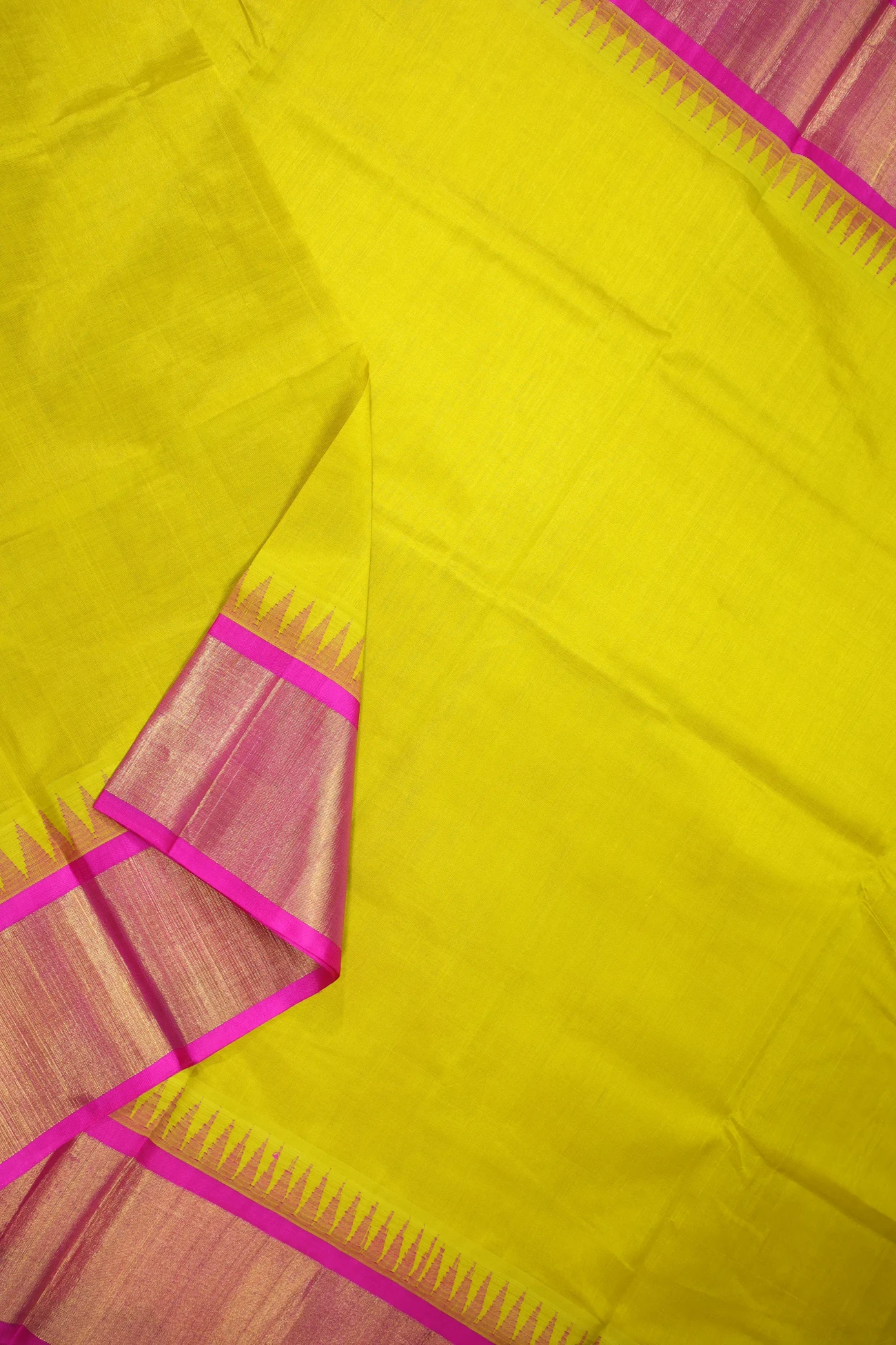 yellow-green-oosi-gopuram-silk-cotton-saree-sc002764-e