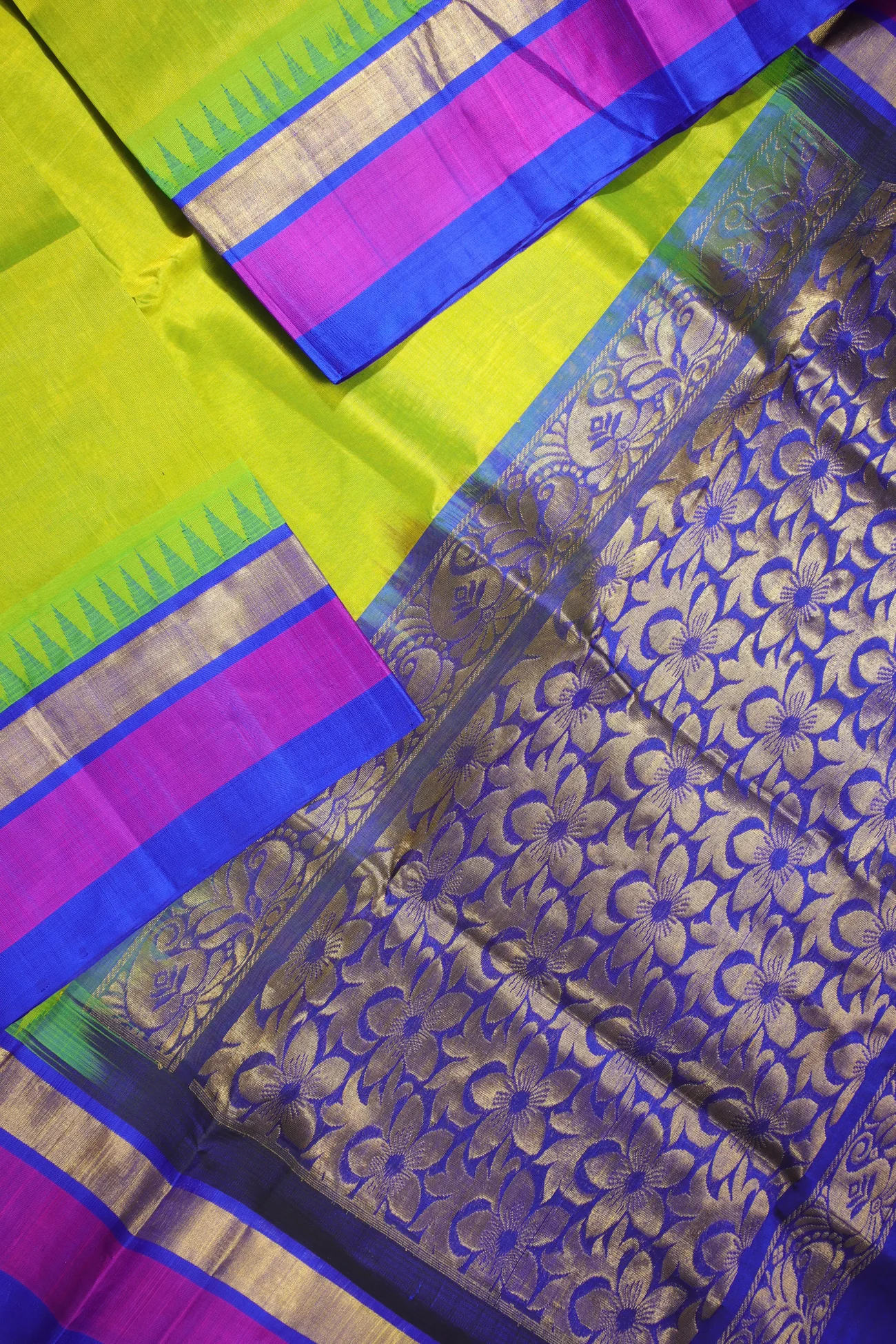 lime-green-oosi-gopuram-silk-cotton-saree-sc002762-c