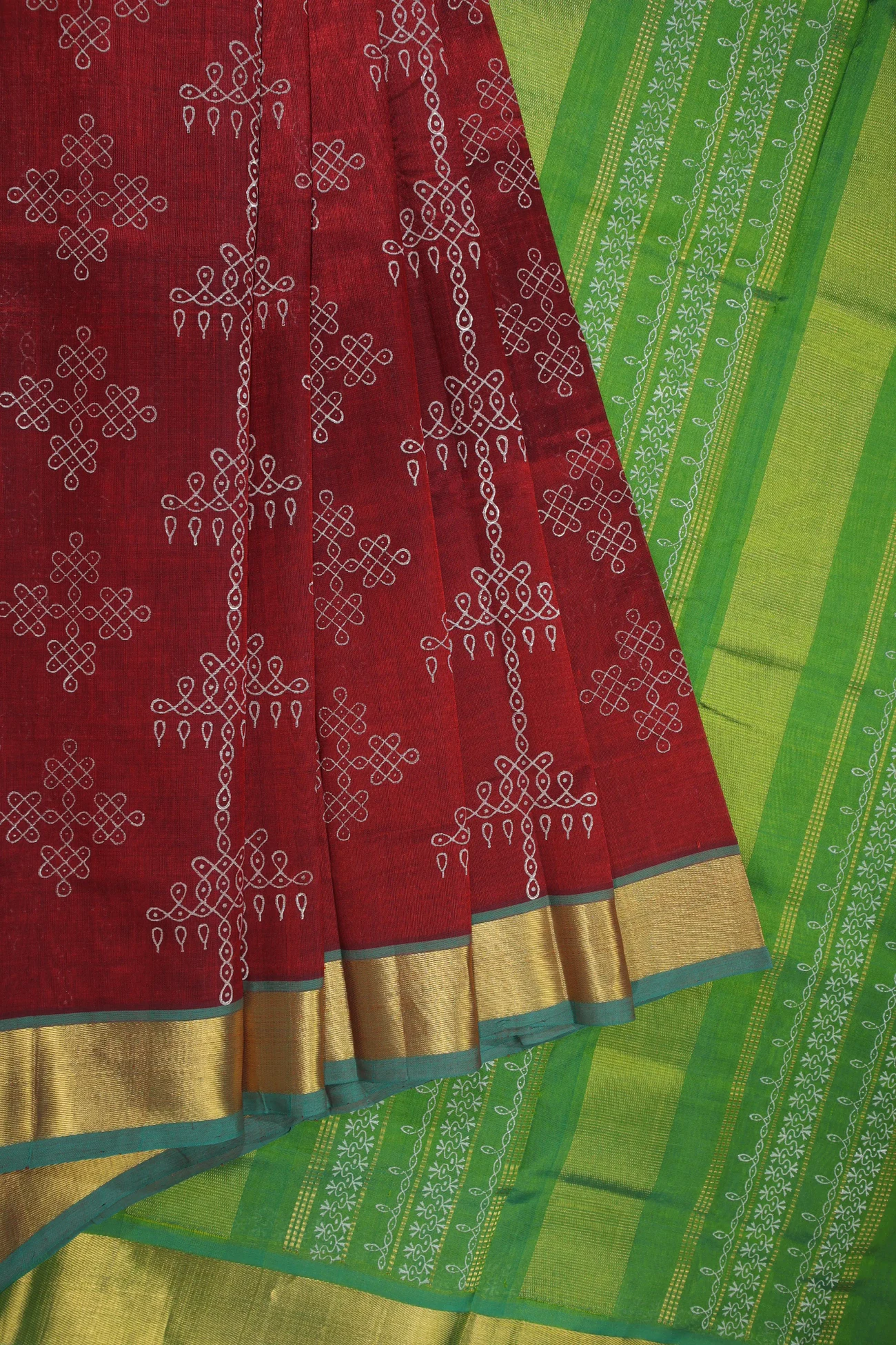 red-kolam-kanchi-silk-cotton-saree-sc002782-a