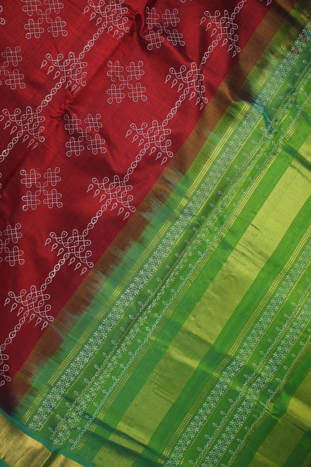 red-kolam-kanchi-silk-cotton-saree-sc002782-b