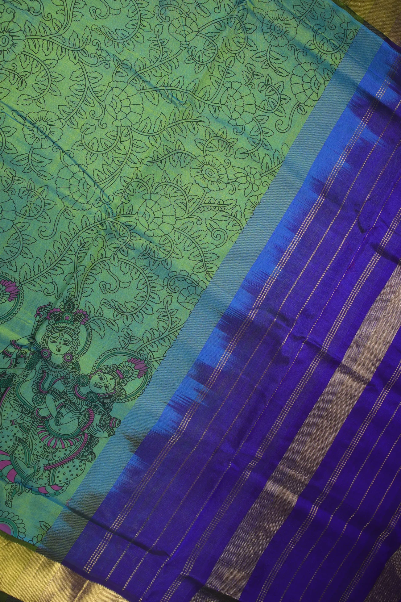 pale-turquoise-doll-flower-kanchi-silk-cotton-saree-sc002776-b