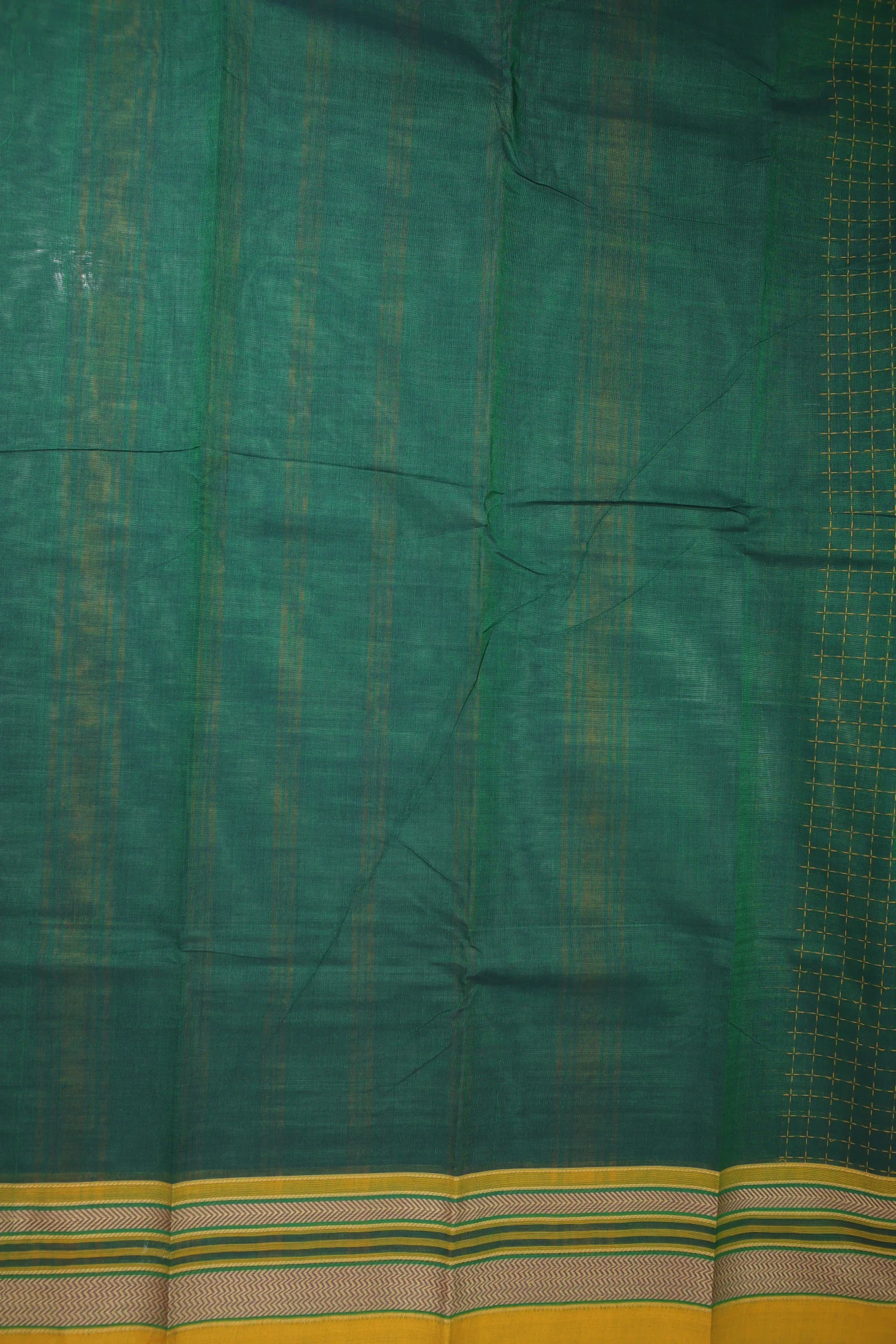 dark-green-plus-checked-kanchi-cotton-saree-uu005347-d