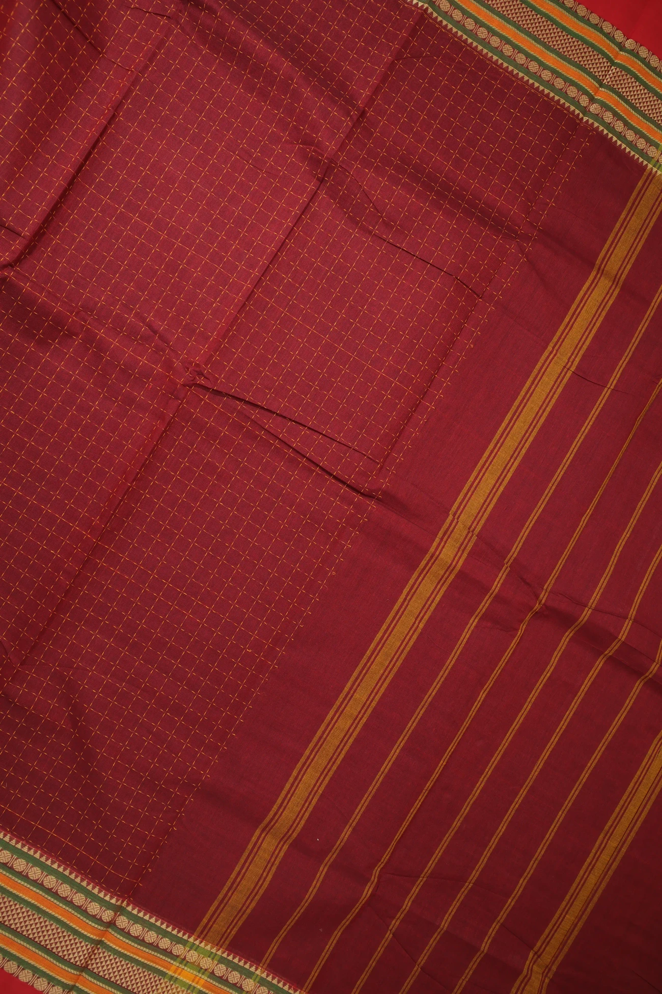 maroon-plus-checked-kanchi-cotton-saree-uu005350-c