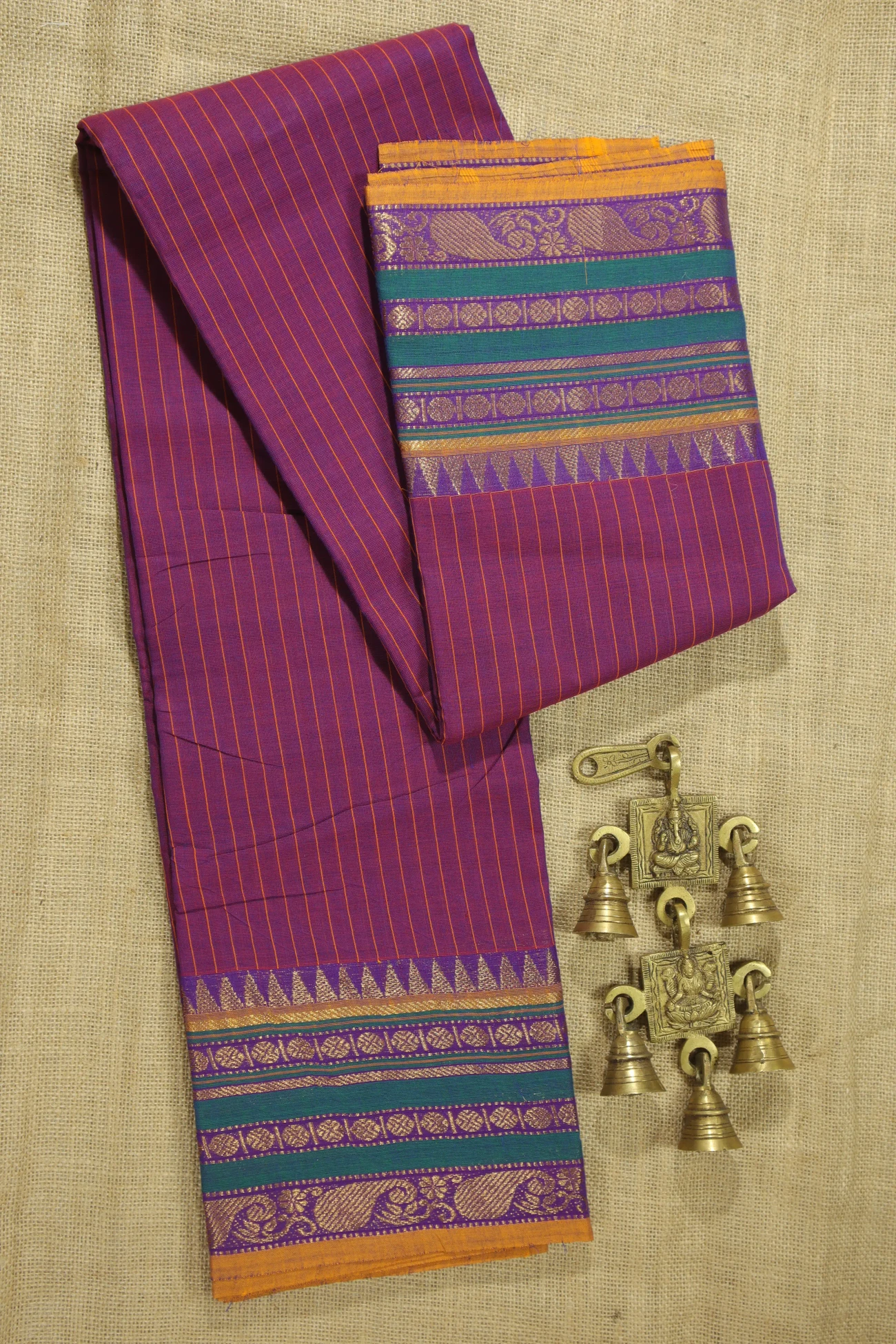 magenta-temple-checked-saree-ck002523-a