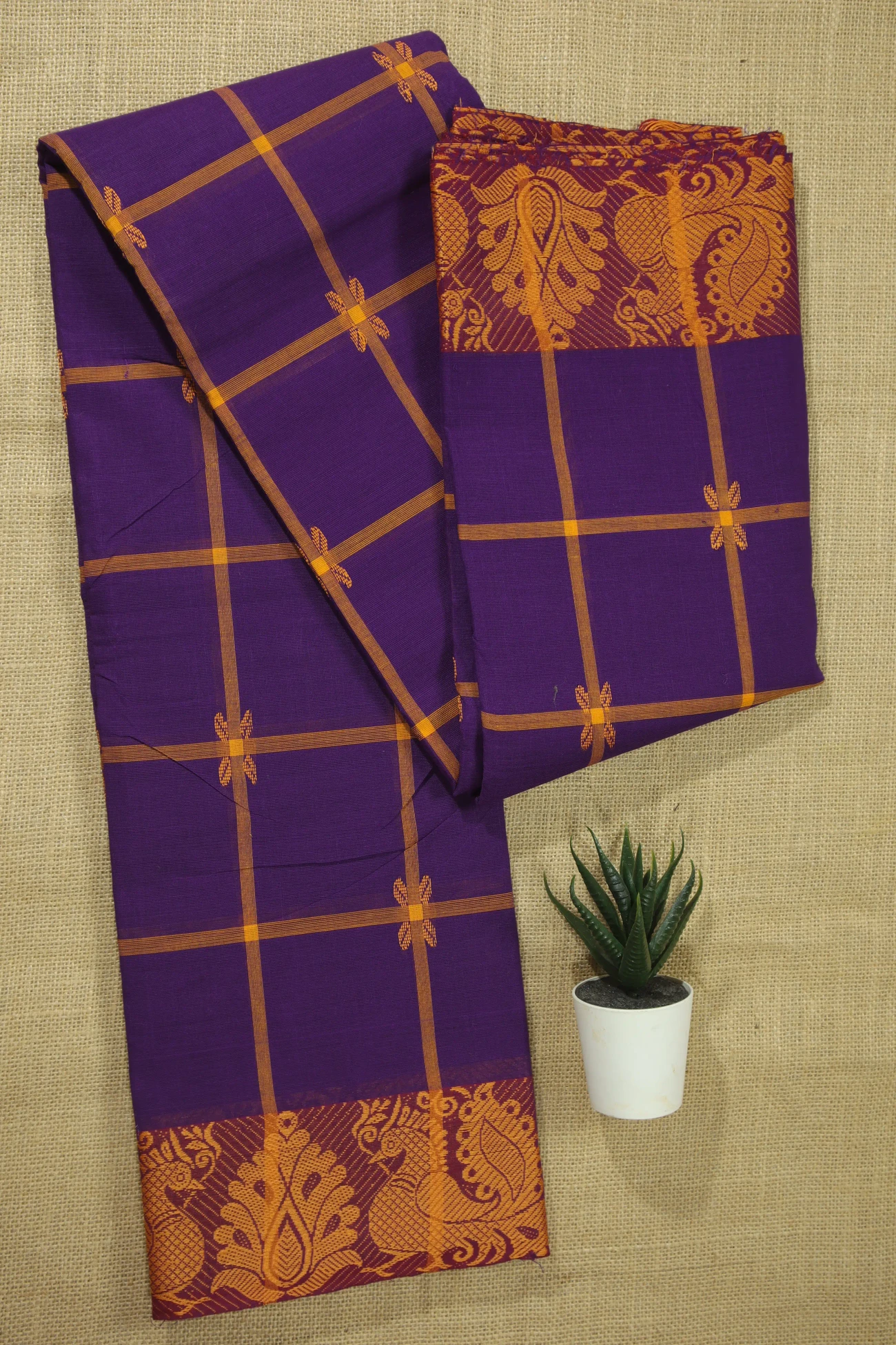 purple-peacock-checked-saree-ck002551-a