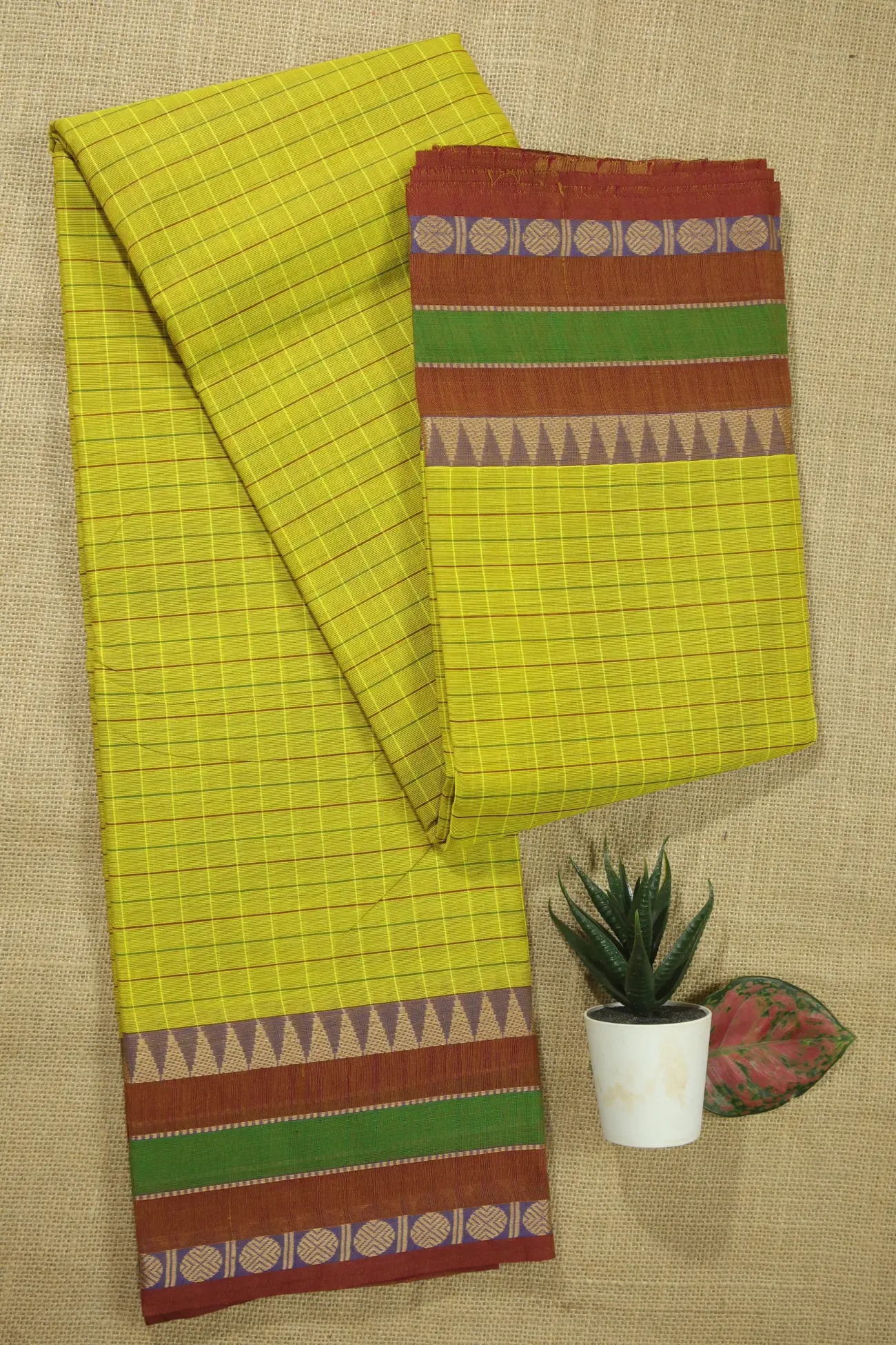 gold-temple-ruthratcham-checked-saree-ck002429-a