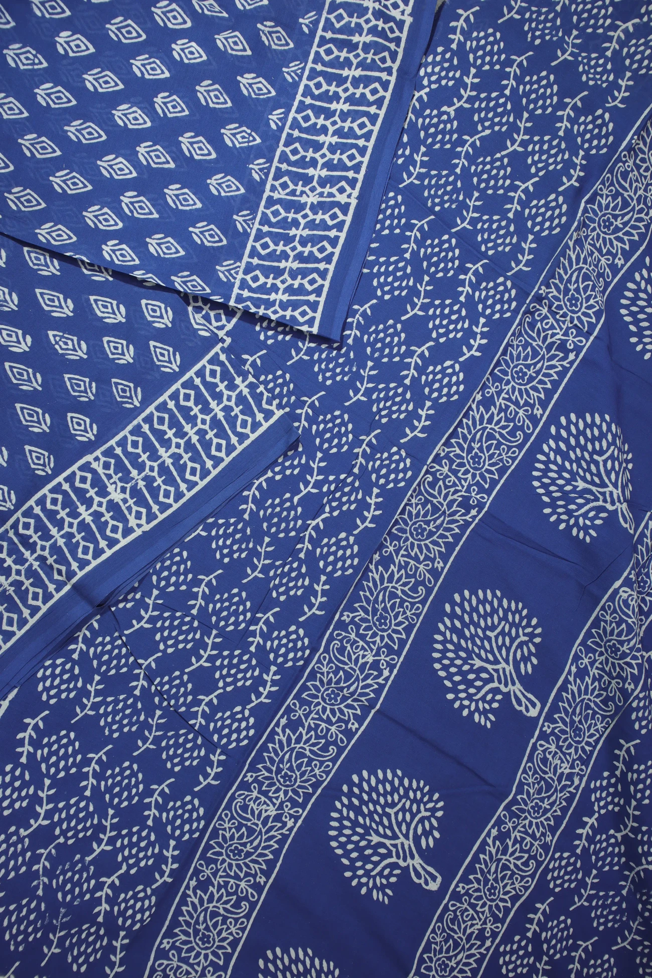 blue-flower-mulmul-cotton-saree-mm001768-b