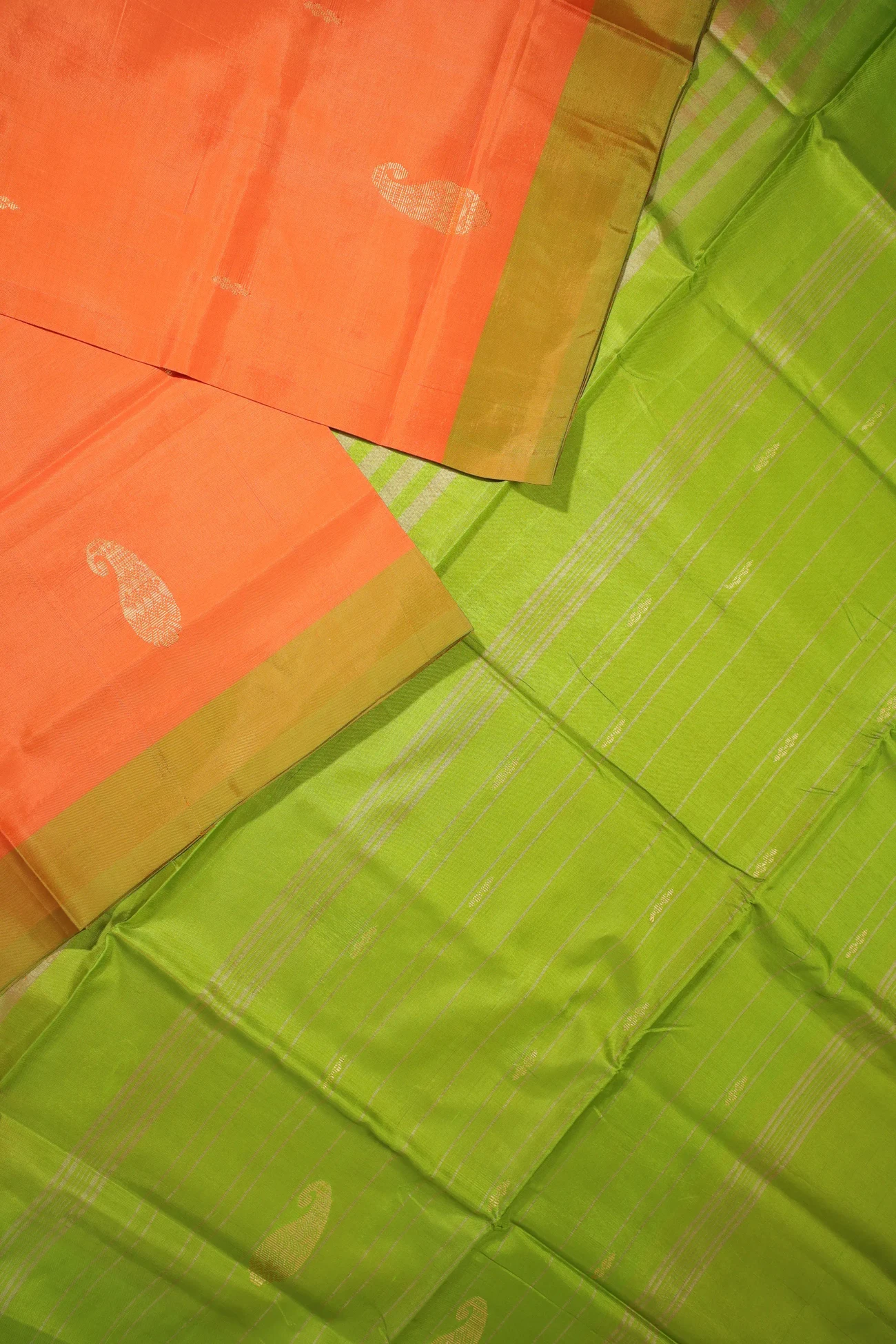 orange-buttas-banana-pith-saree-bps000445-b