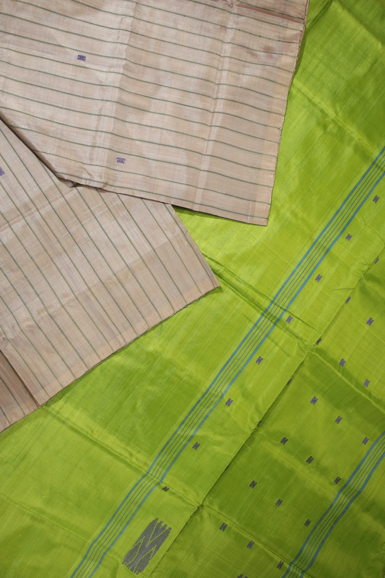 yellow-green-buttas-banana-pith-saree-bps000412-b