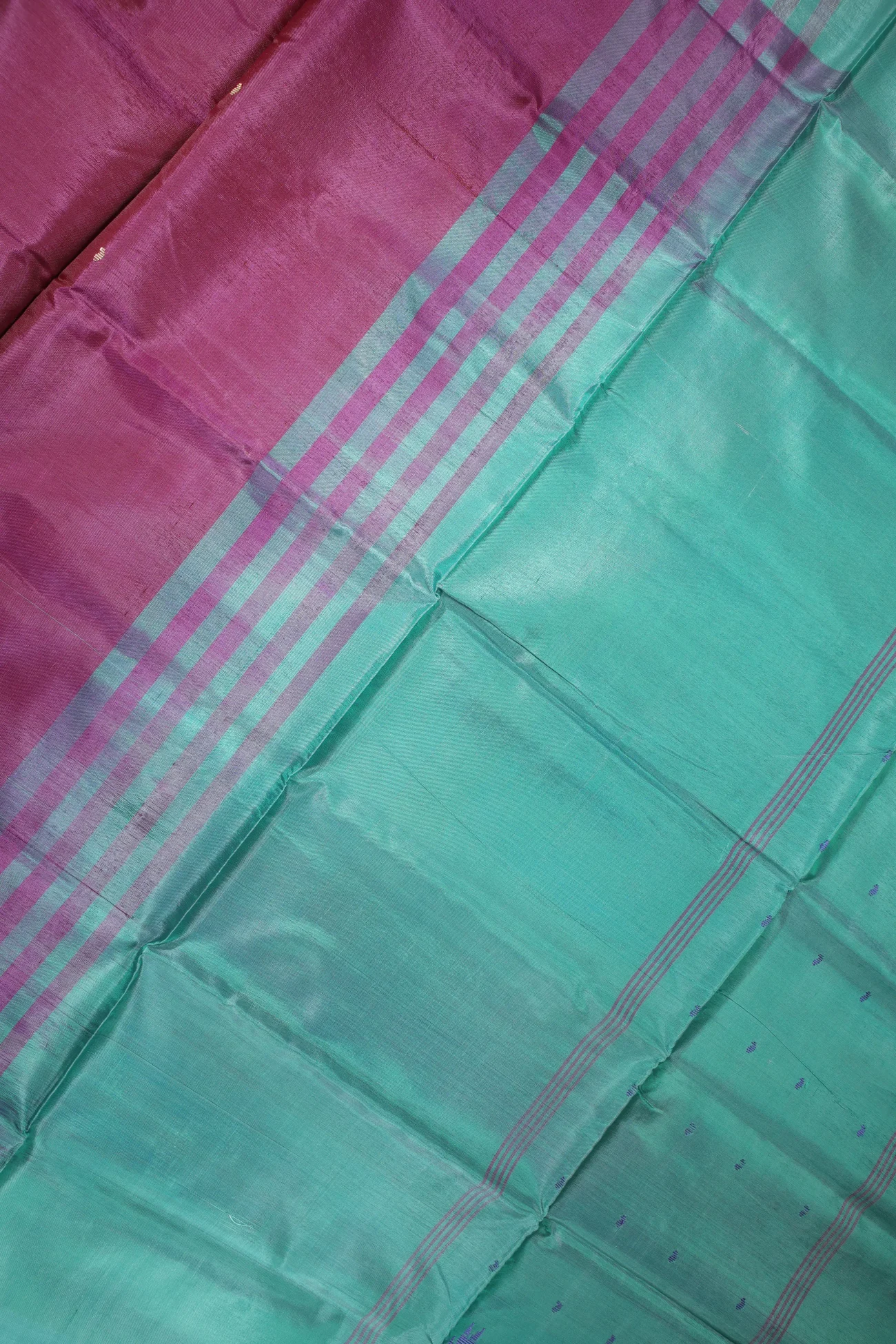 dark-magenta-buttas-banana-pith-saree-bps000441-c