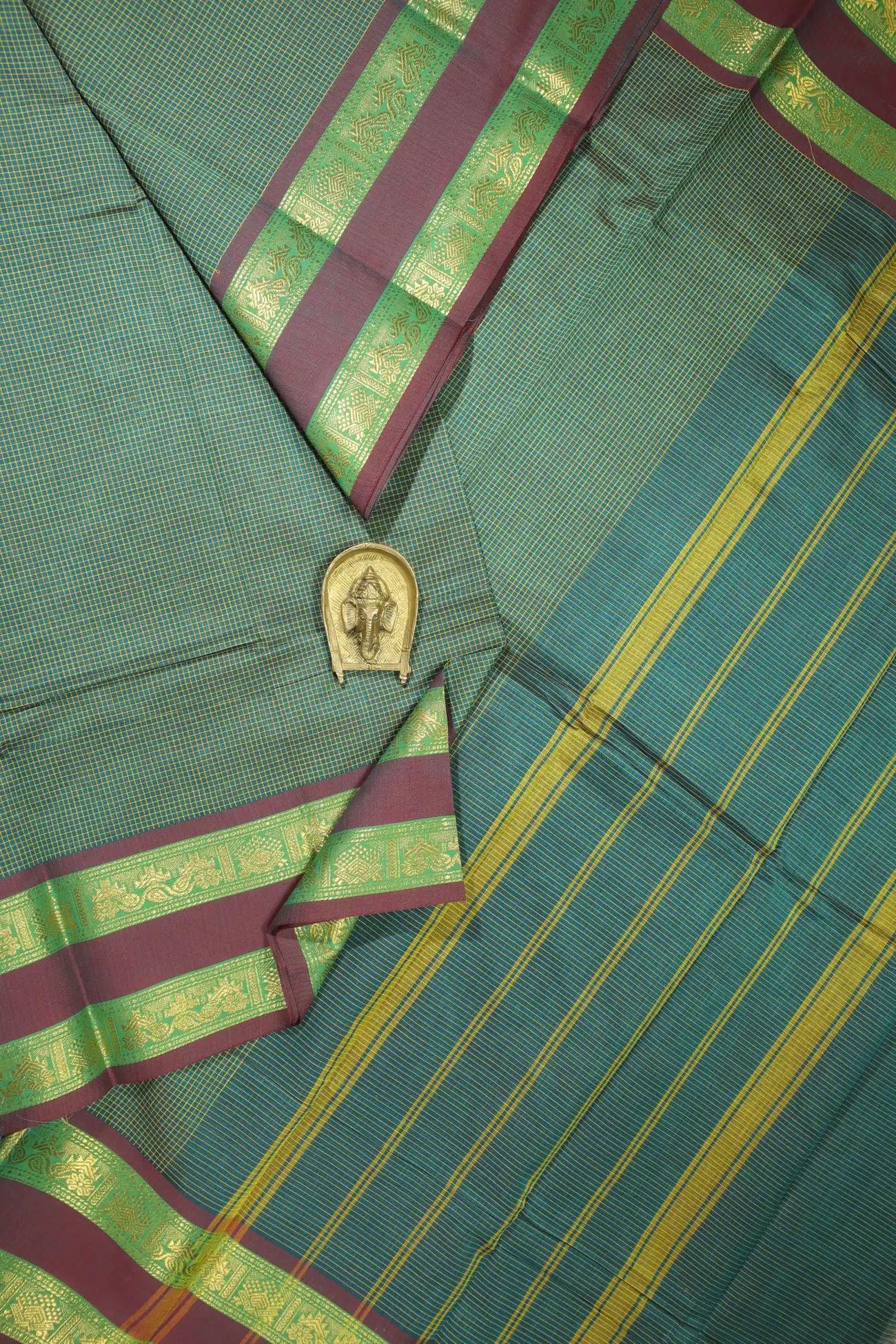 teal-rettai-pettu-checked-kundavai-saree-kun000073-a