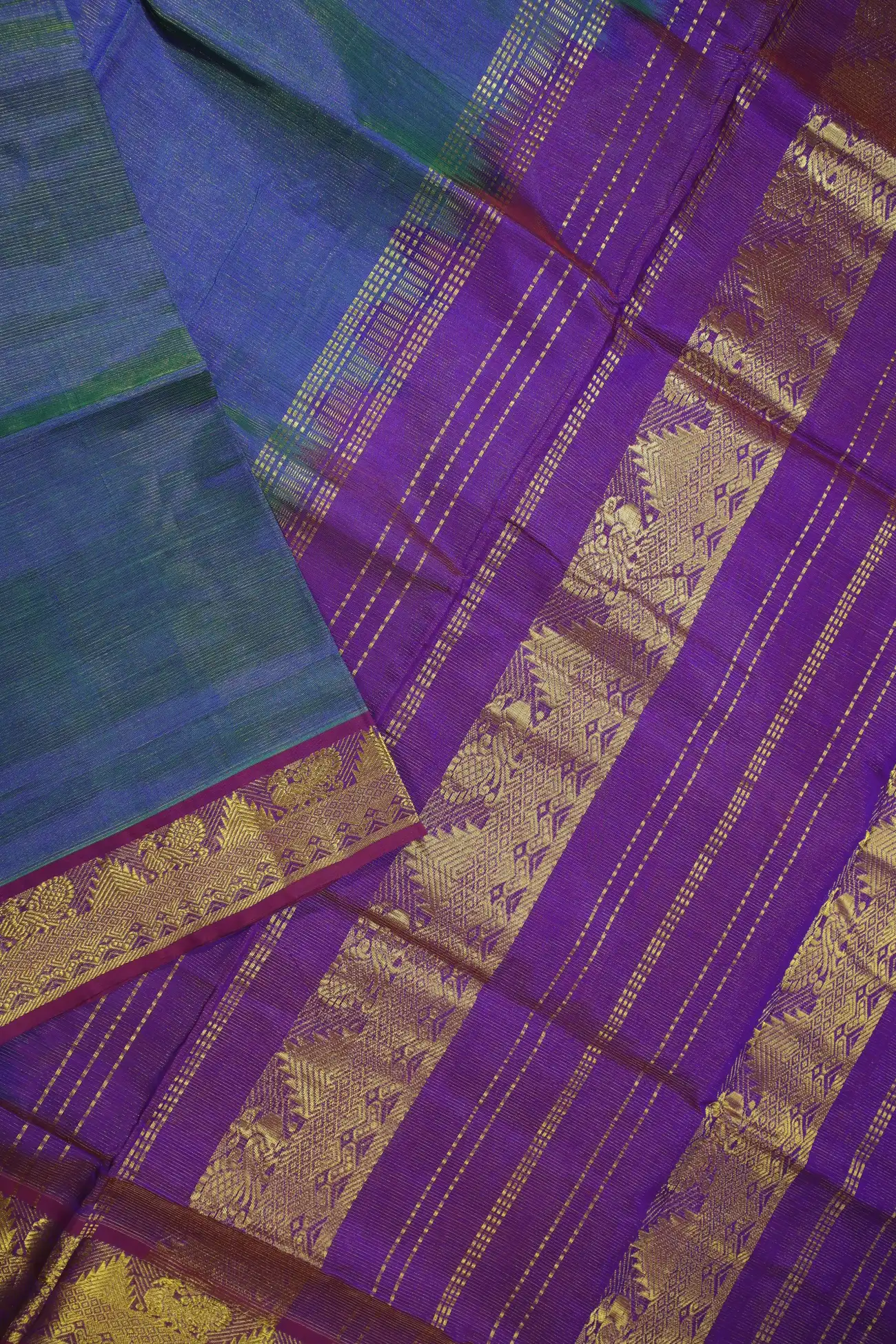 teal-vaira-oosi-diamond-needle-kanchi-silk-cotton-saree-sc002859-e