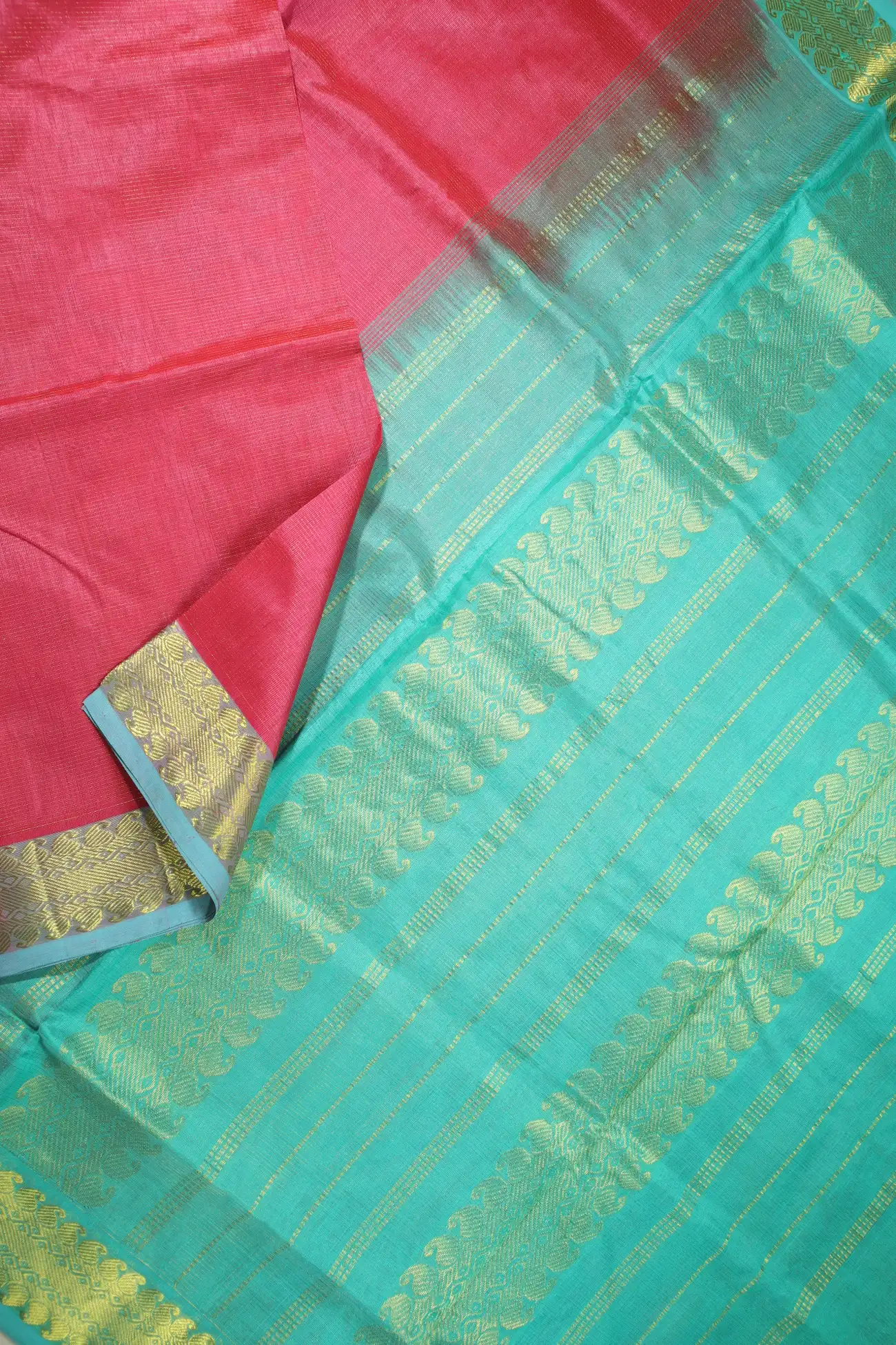 pink-mango-vaira-oosi-diamond-needle-kanchi-silk-cotton-saree-sc002861-b