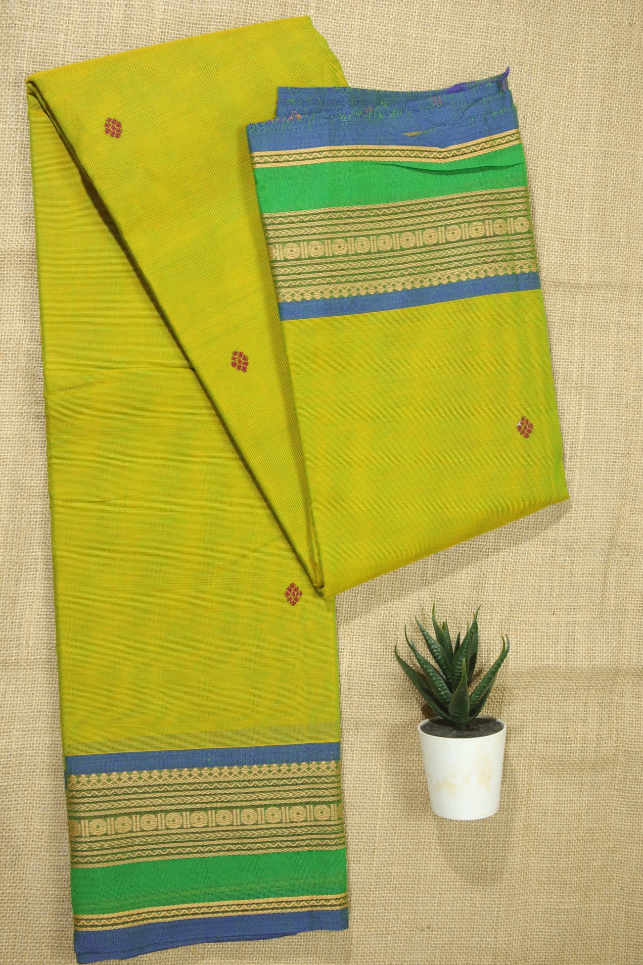 lime-green-ruthratcham-butta-saree-bs001988-a