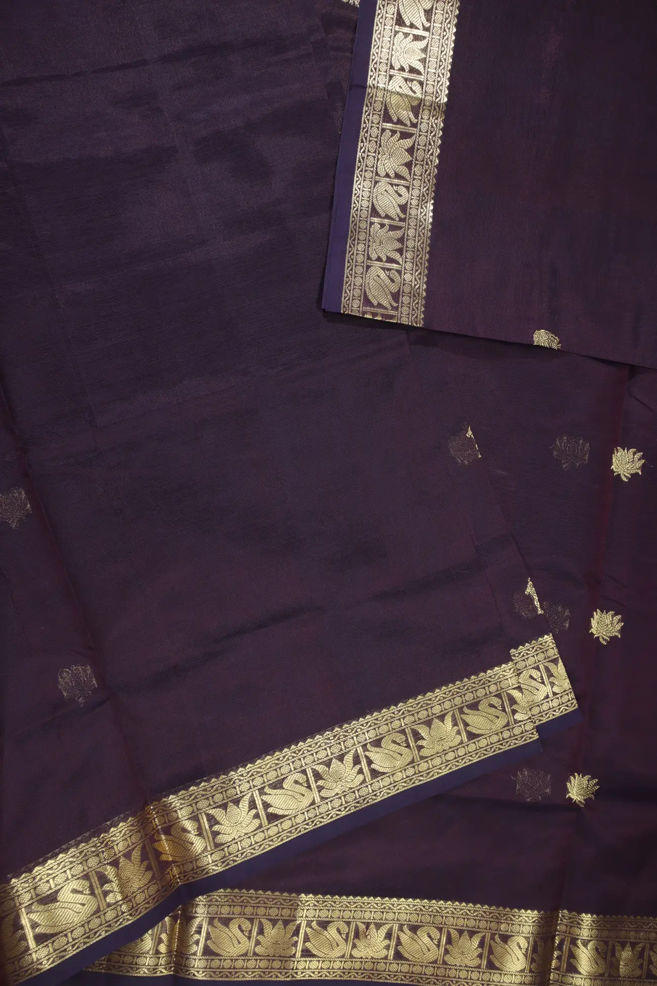 coffee-brown-cow-kanchi-silk-cotton-saree-sc002824-f