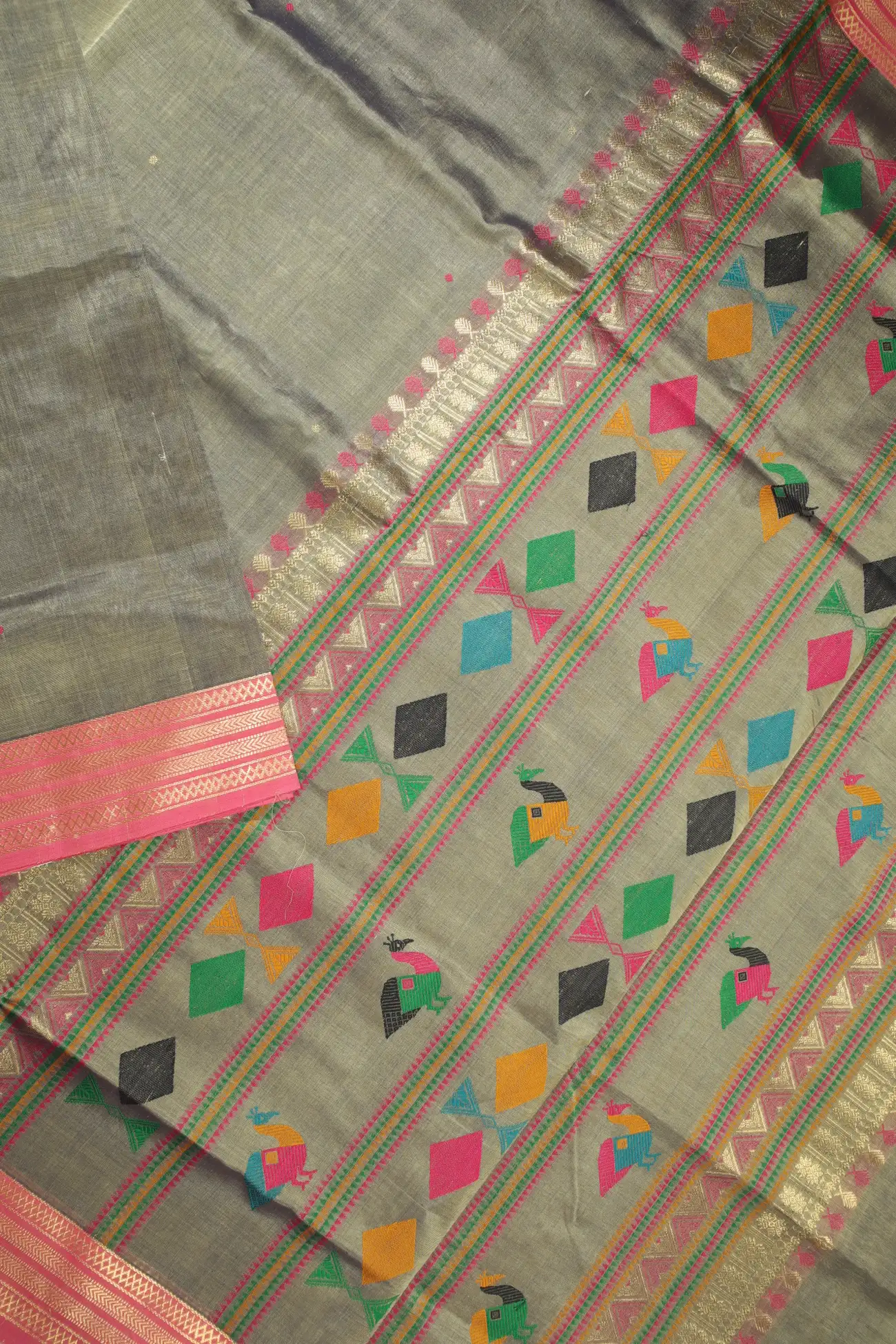 dim-gray-bomkai-kanchi-silk-cotton-saree-sc002821-b