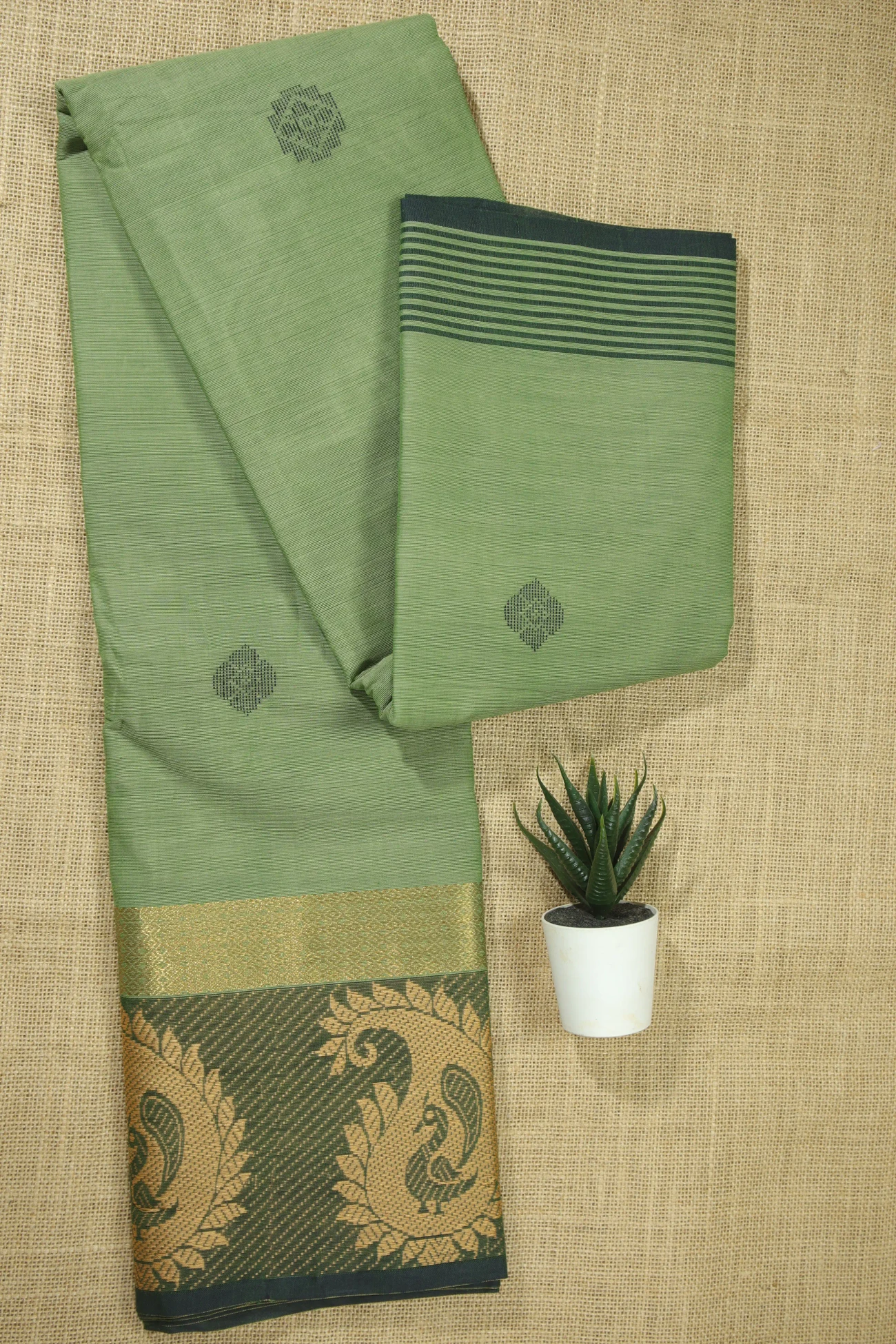 pista-green-peacock-mango-grand-border-saree-gb000504-a