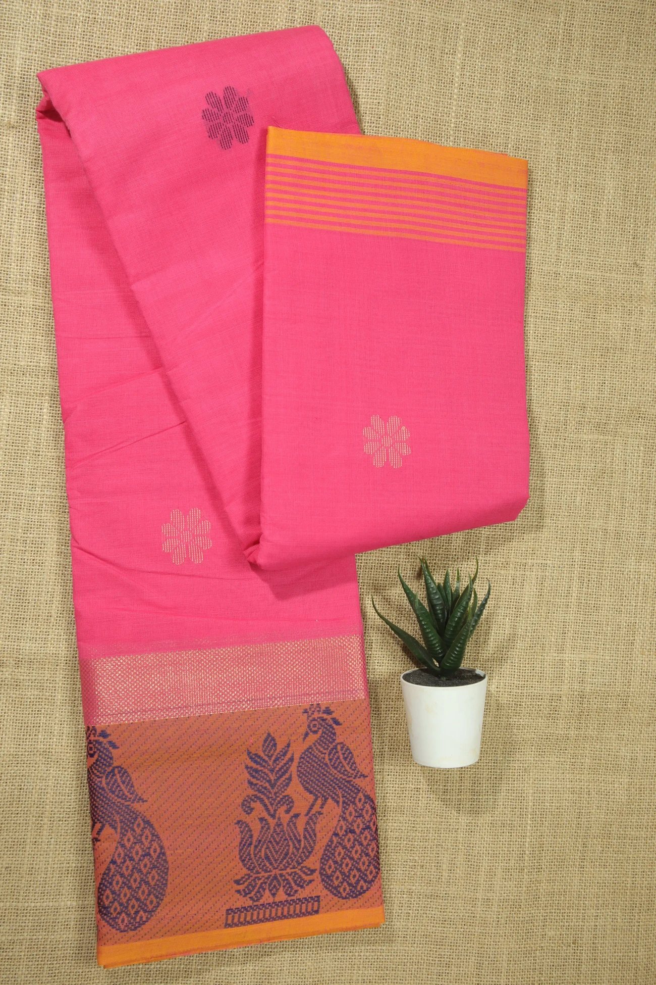 pink-peacock-lotus-grand-border-saree-gb000503-a