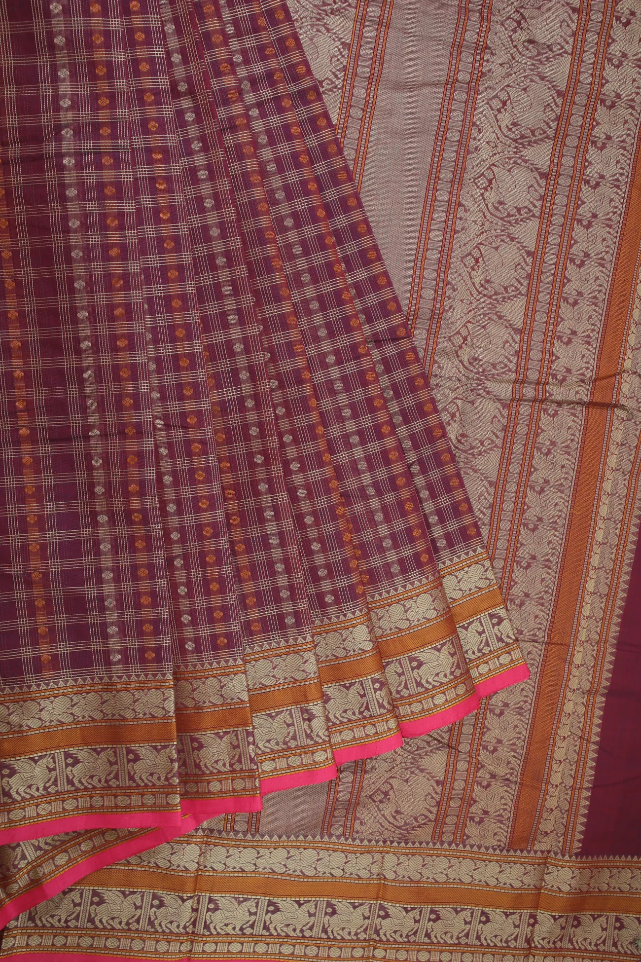 maroon-twenty-thousand-butta-kanchi-cotton-saree-uu005374-a