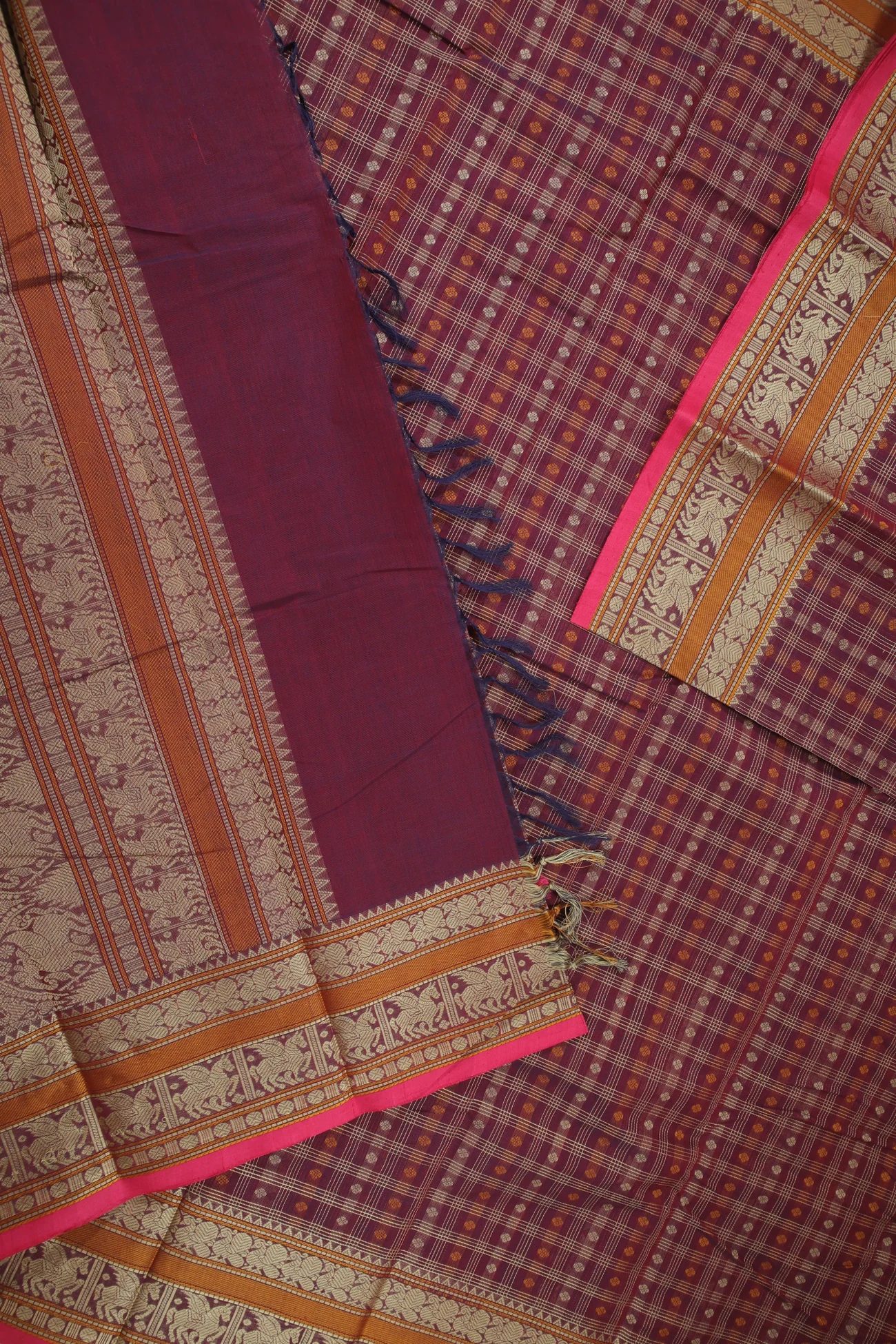 maroon-twenty-thousand-butta-kanchi-cotton-saree-uu005374-b