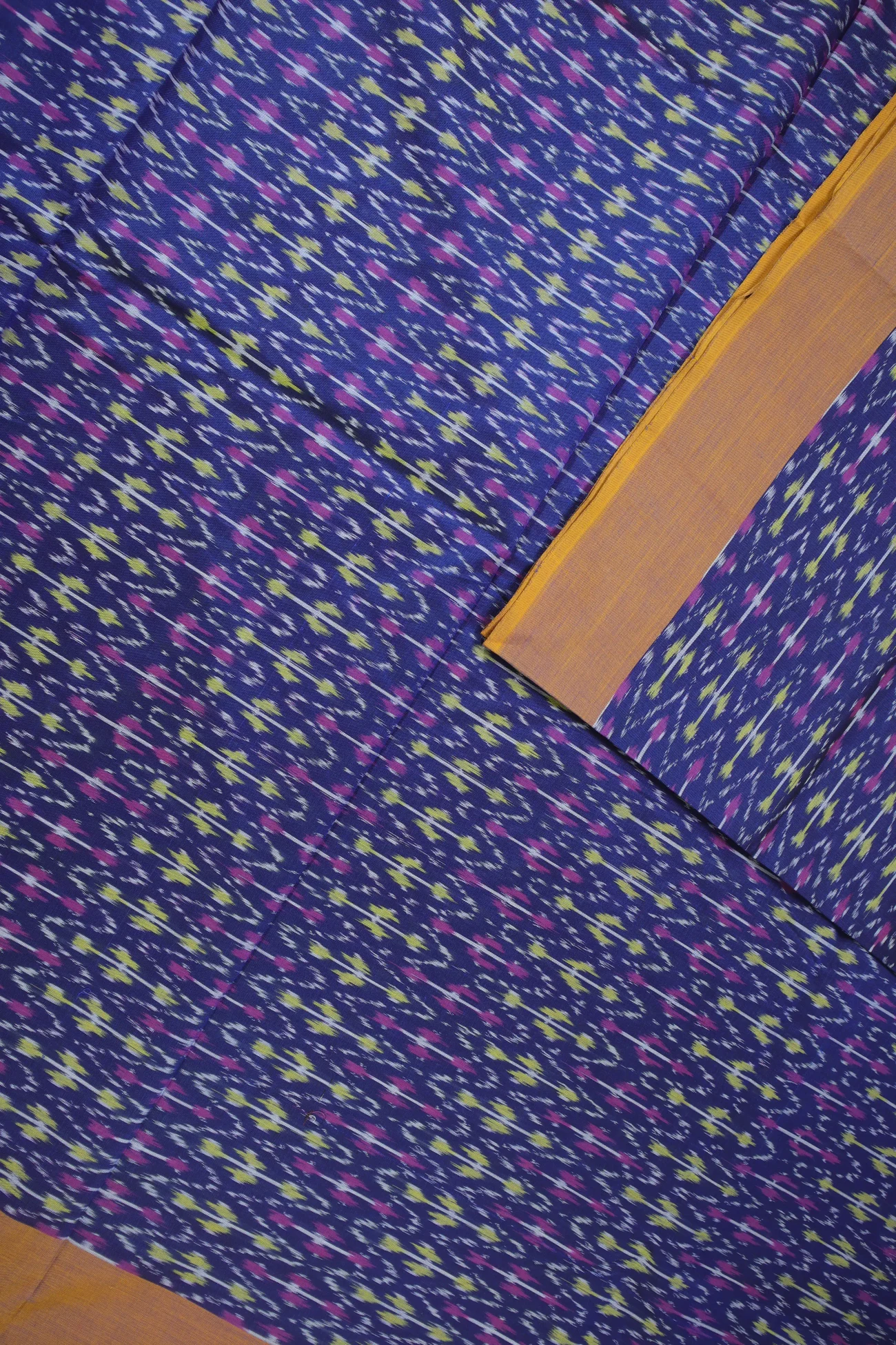 indigo-ikat-ikat-saree-is001343-c